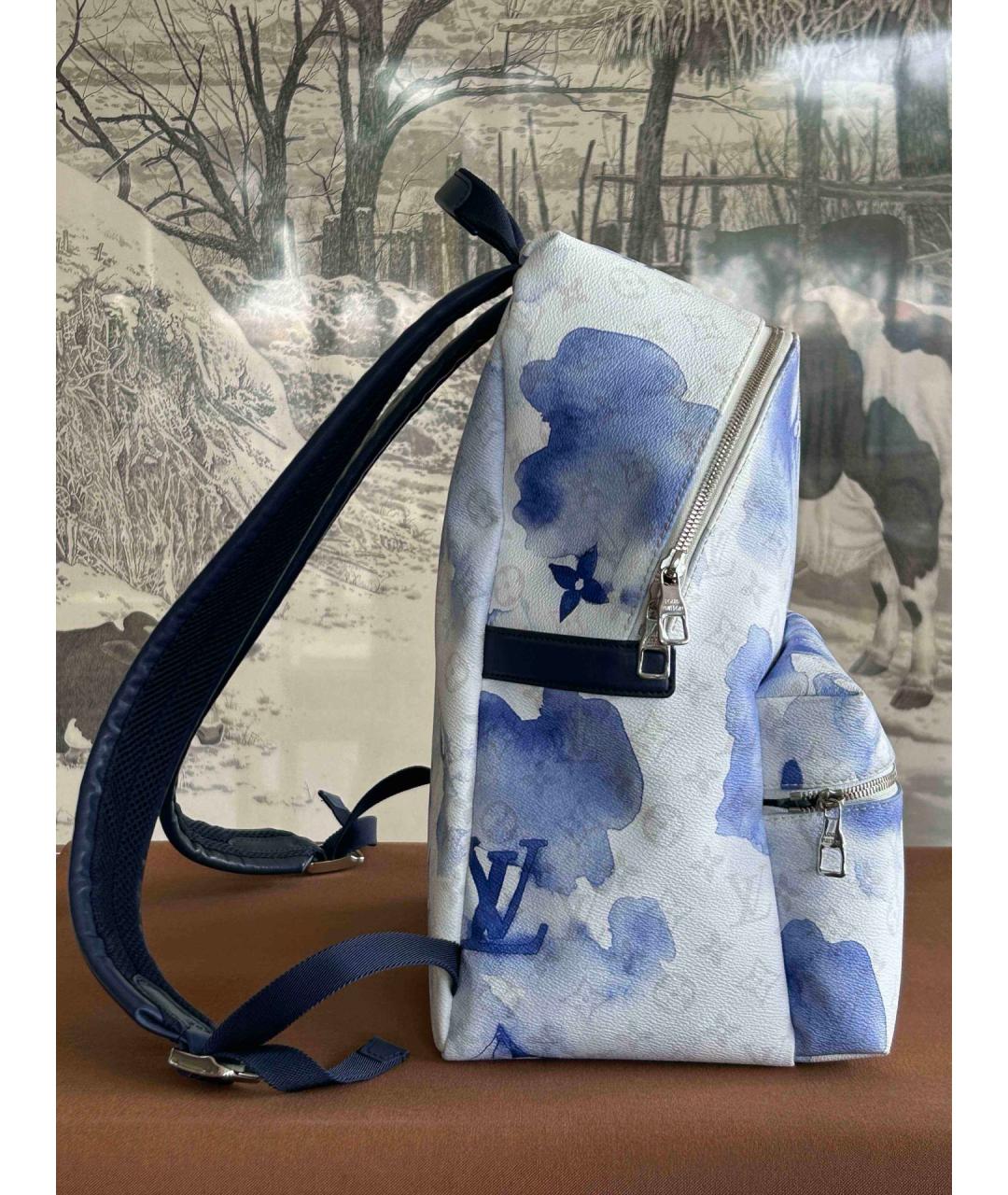 LOUIS VUITTON Белый кожаный рюкзак, фото 3