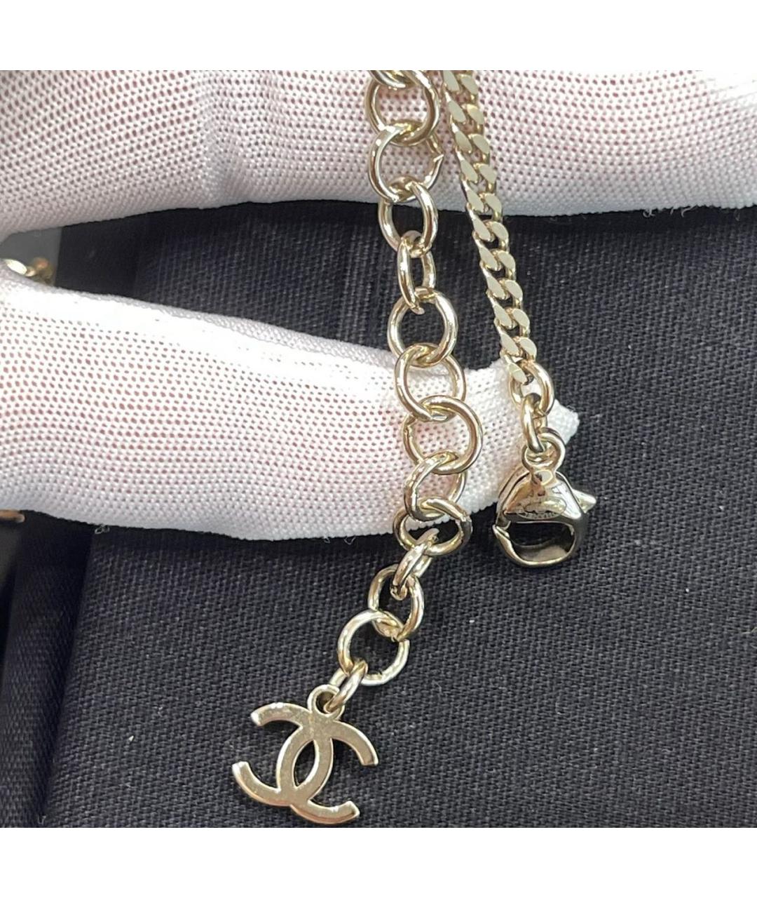 CHANEL Серебряное металлическое колье, фото 7