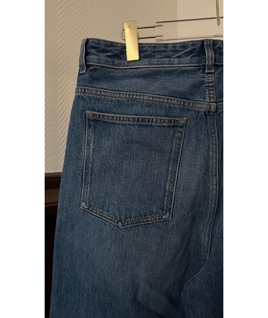 LOEWE Синие прямые джинсы, фото 3