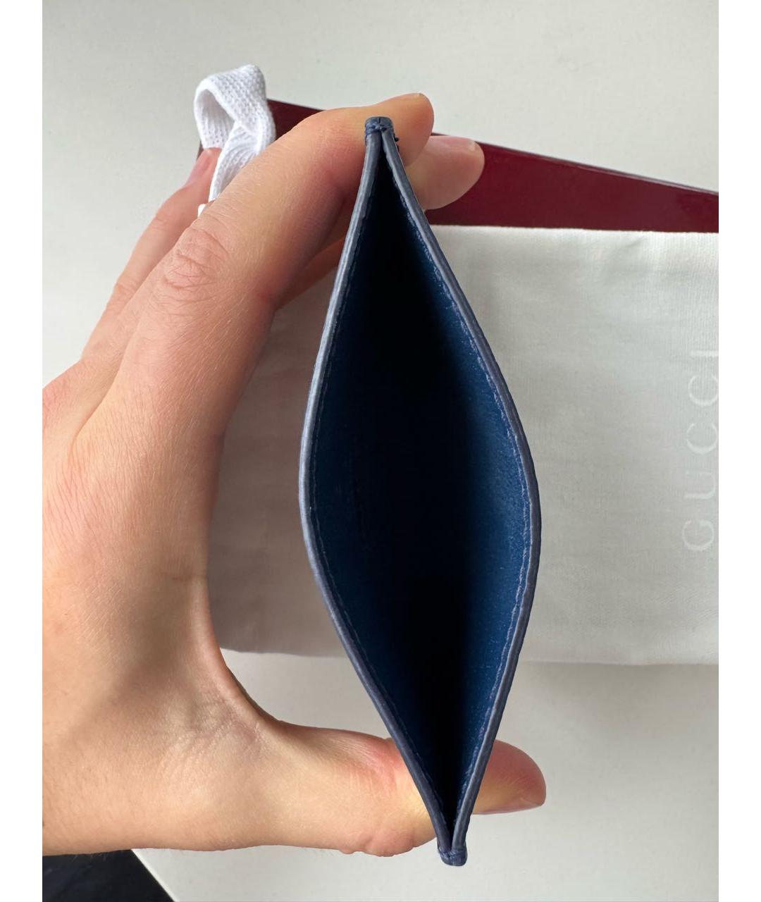 GUCCI Синий кардхолдер, фото 3