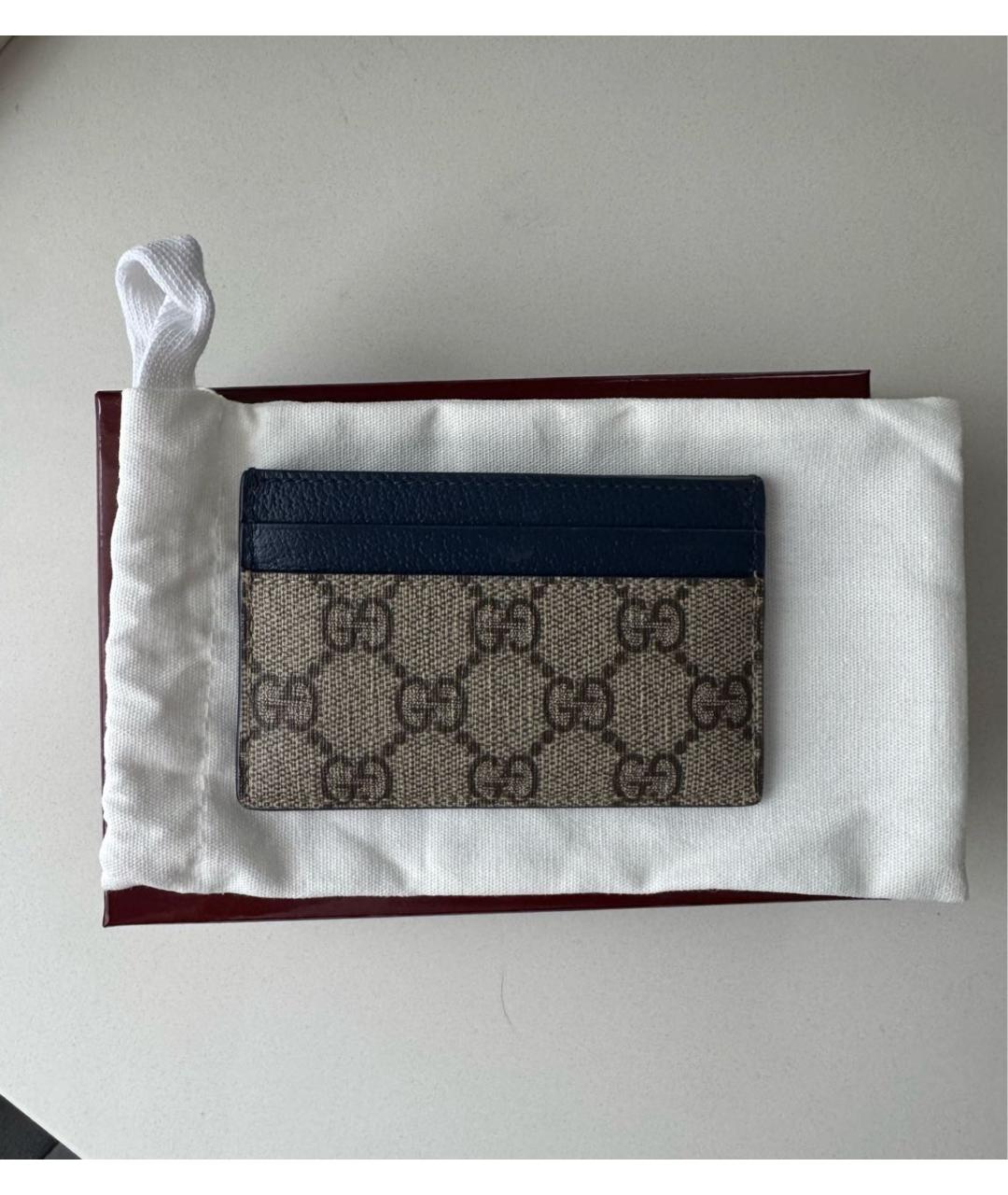 GUCCI Синий кардхолдер, фото 2