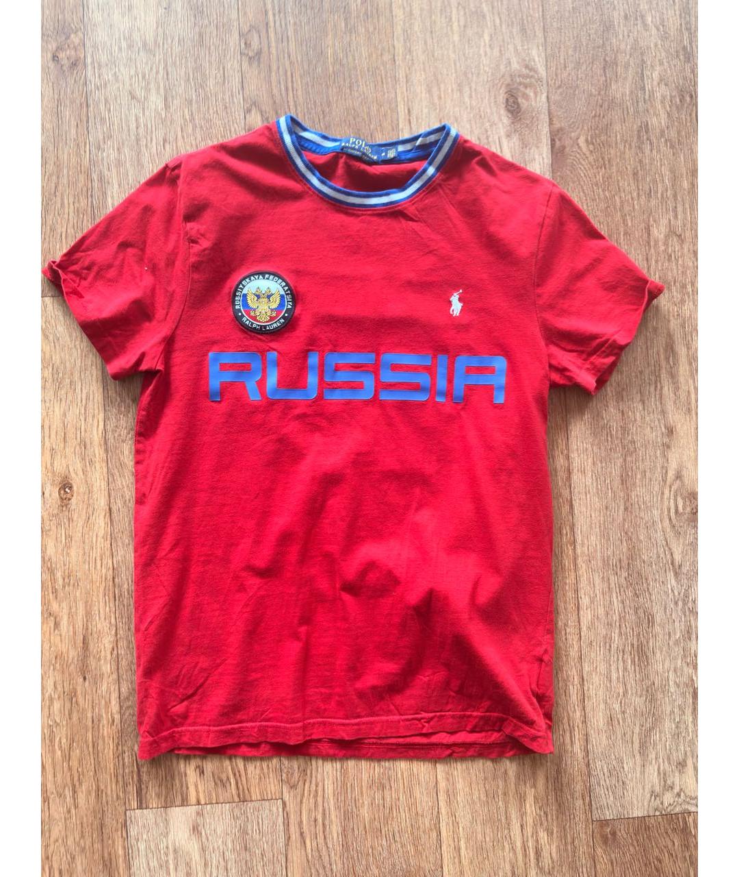 POLO RALPH LAUREN Красная футболка, фото 5