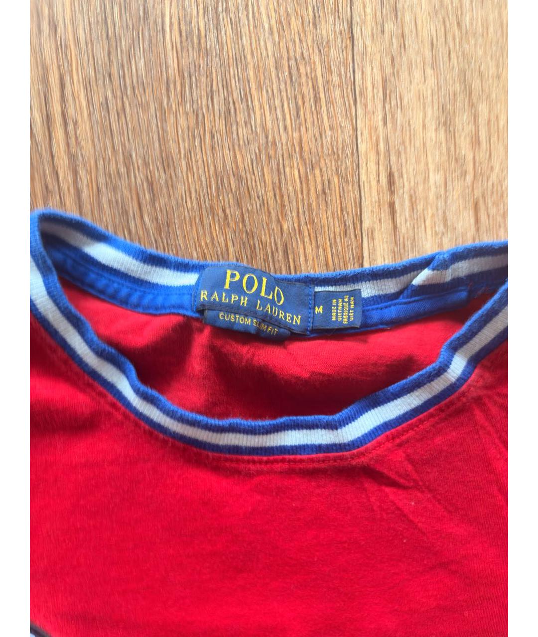 POLO RALPH LAUREN Красная футболка, фото 3