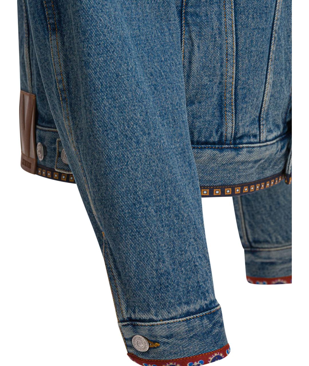 VALENTINO Синяя деним куртка, фото 4