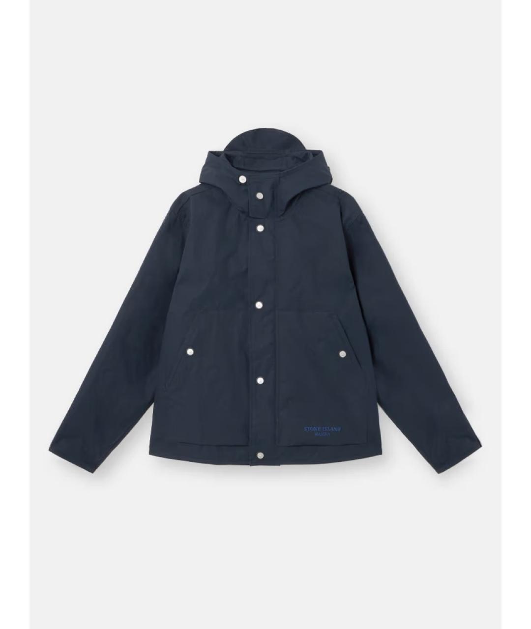 STONE ISLAND Синяя хлопковая куртка, фото 1