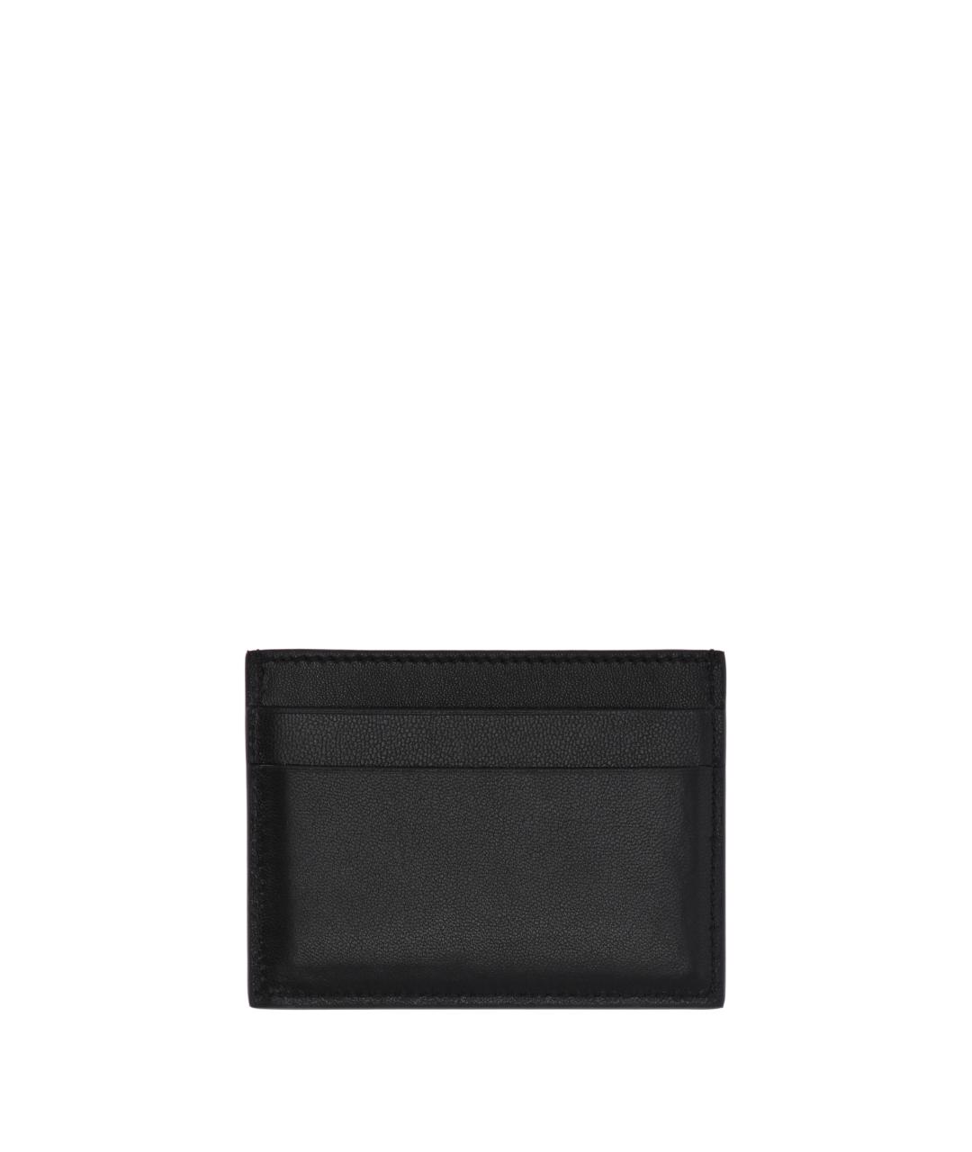 BALENCIAGA Черный кожаный кардхолдер, фото 3