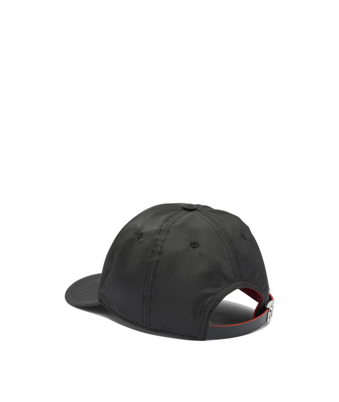 CHRISTIAN LOUBOUTIN Черная синтетическая кепка/бейсболка, фото 3