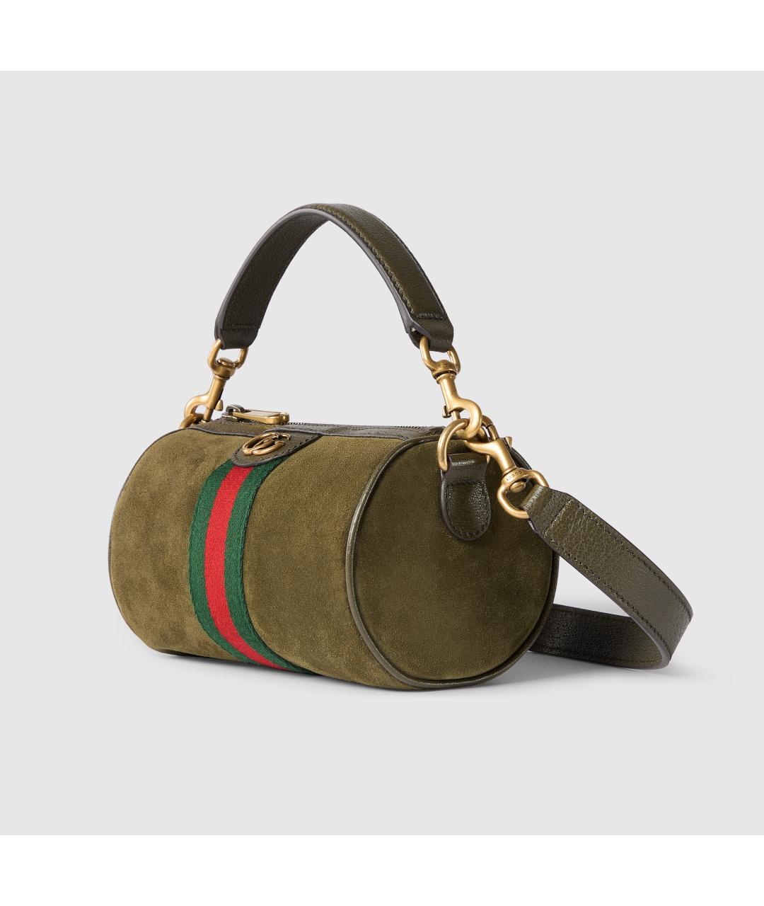 GUCCI Зеленая кожаная сумка на плечо, фото 3