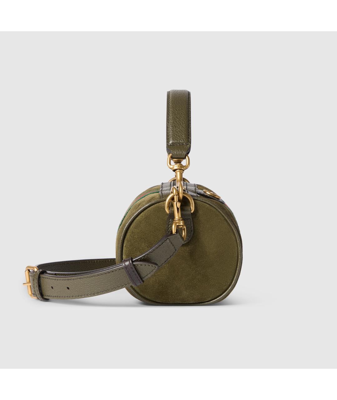 GUCCI Зеленая кожаная сумка на плечо, фото 2