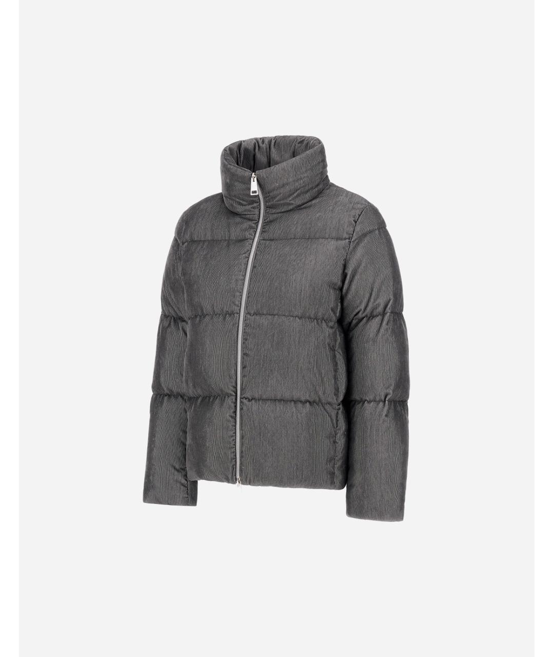 HERNO Серая куртка, фото 2