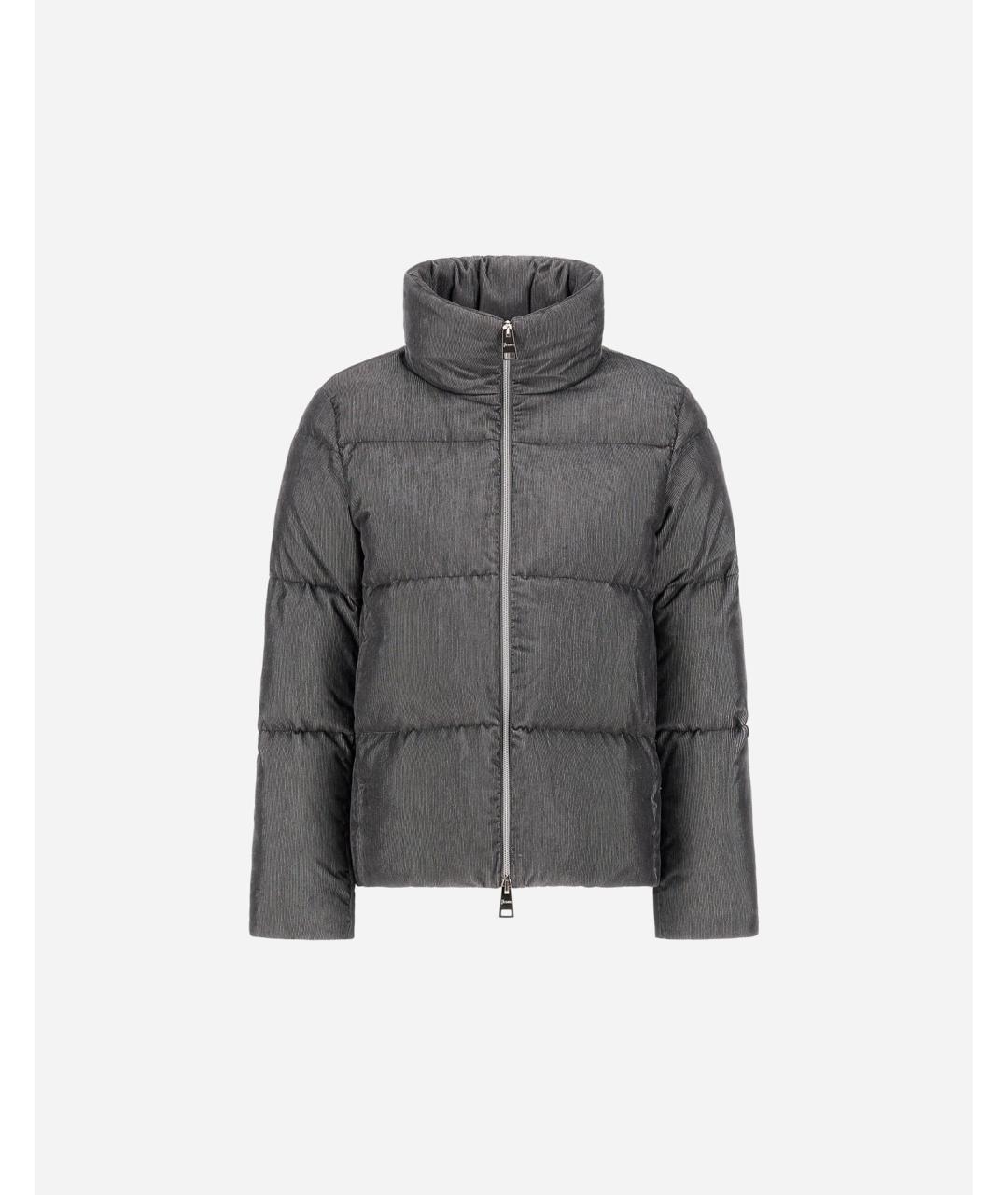 HERNO Серая куртка, фото 4