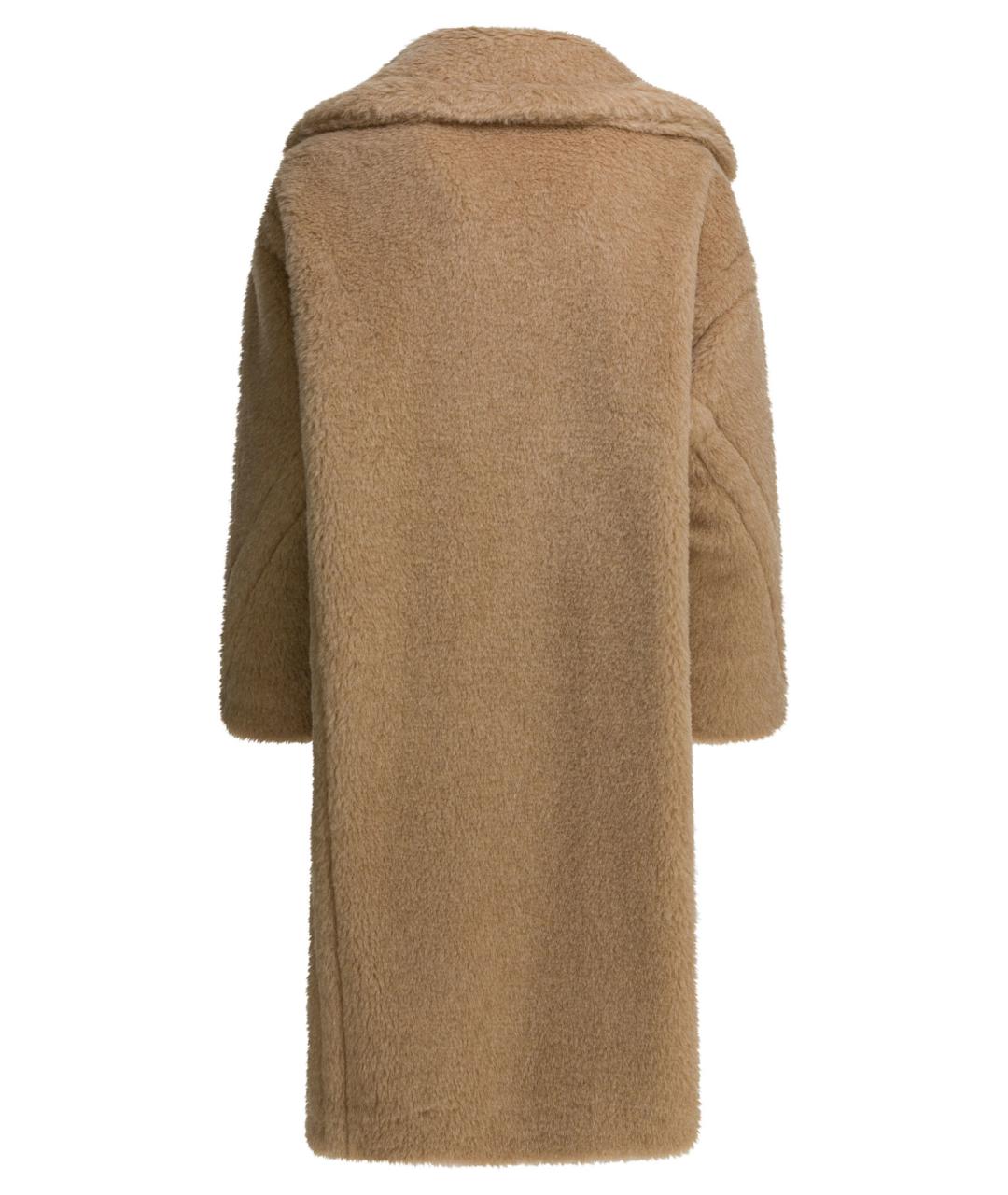 MAX MARA Бежевое шерстяное пальто, фото 2