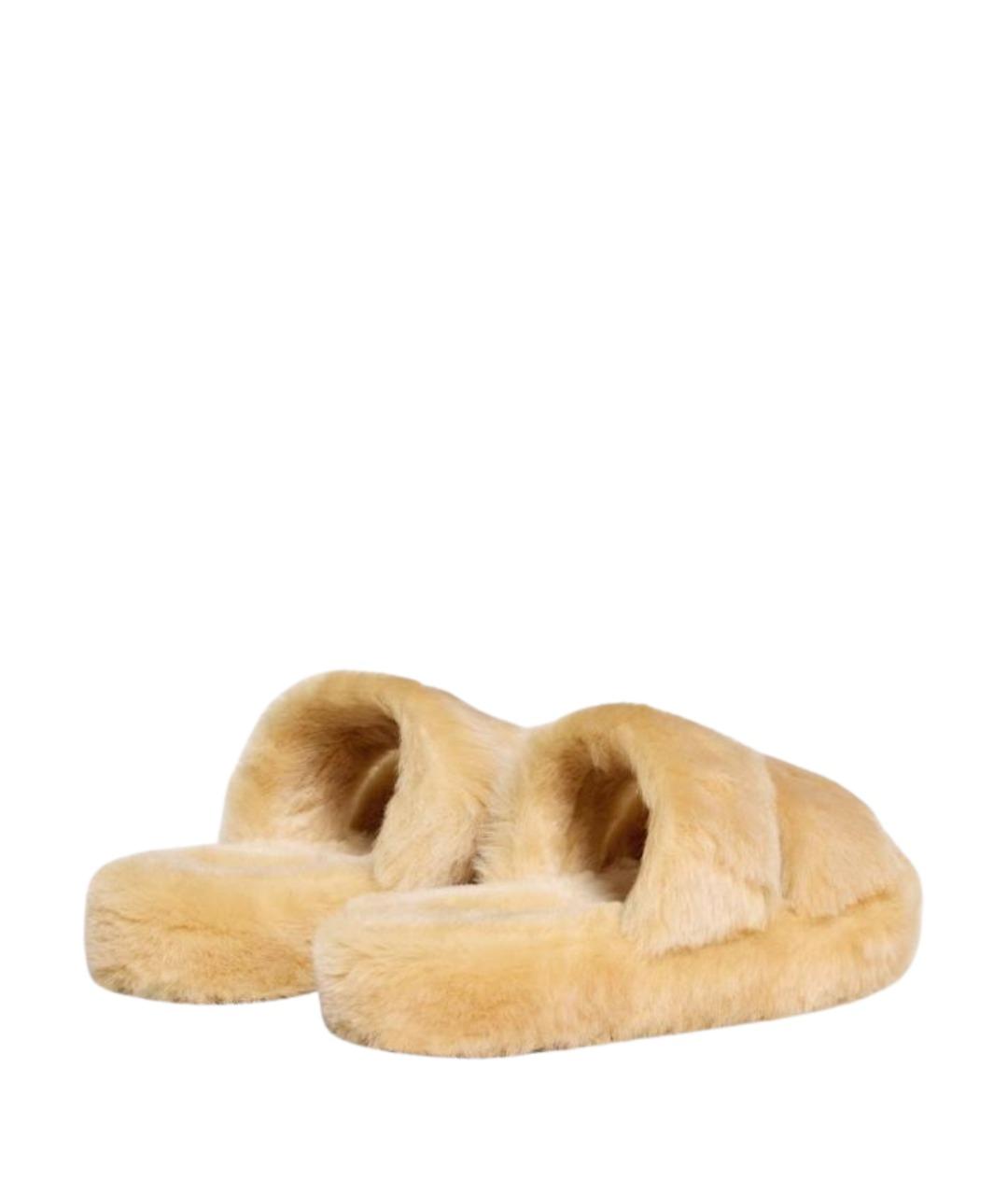 CELINE Бежевые сандалии, фото 3