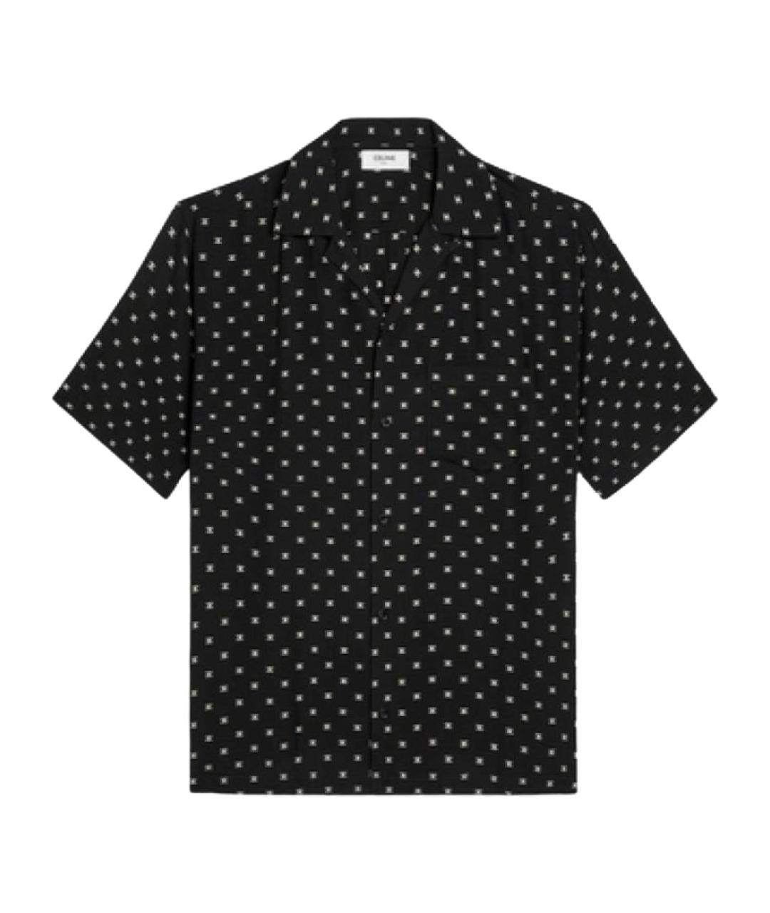 CELINE Черная кэжуал рубашка, фото 1