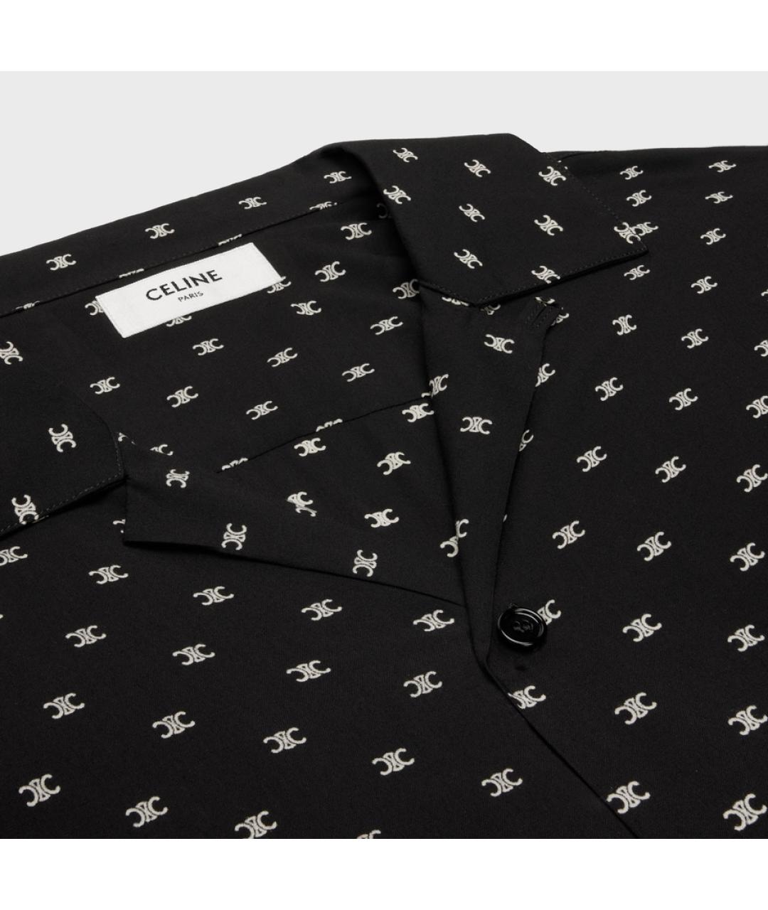 CELINE Черная кэжуал рубашка, фото 3