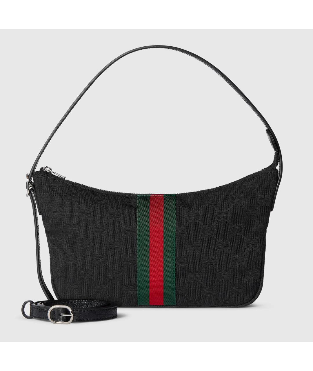 GUCCI Черная синтетическая сумка на плечо, фото 2