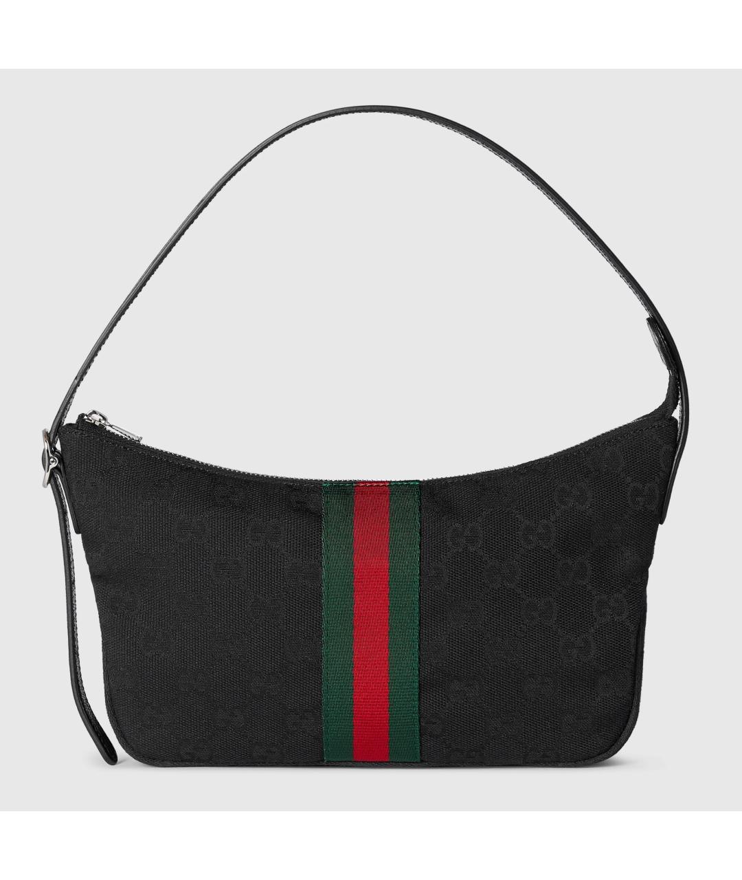 GUCCI Черная синтетическая сумка на плечо, фото 1