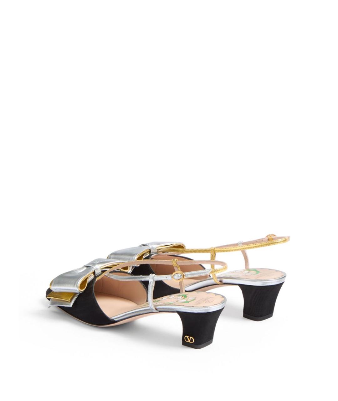 VALENTINO Черные кожаные туфли, фото 7