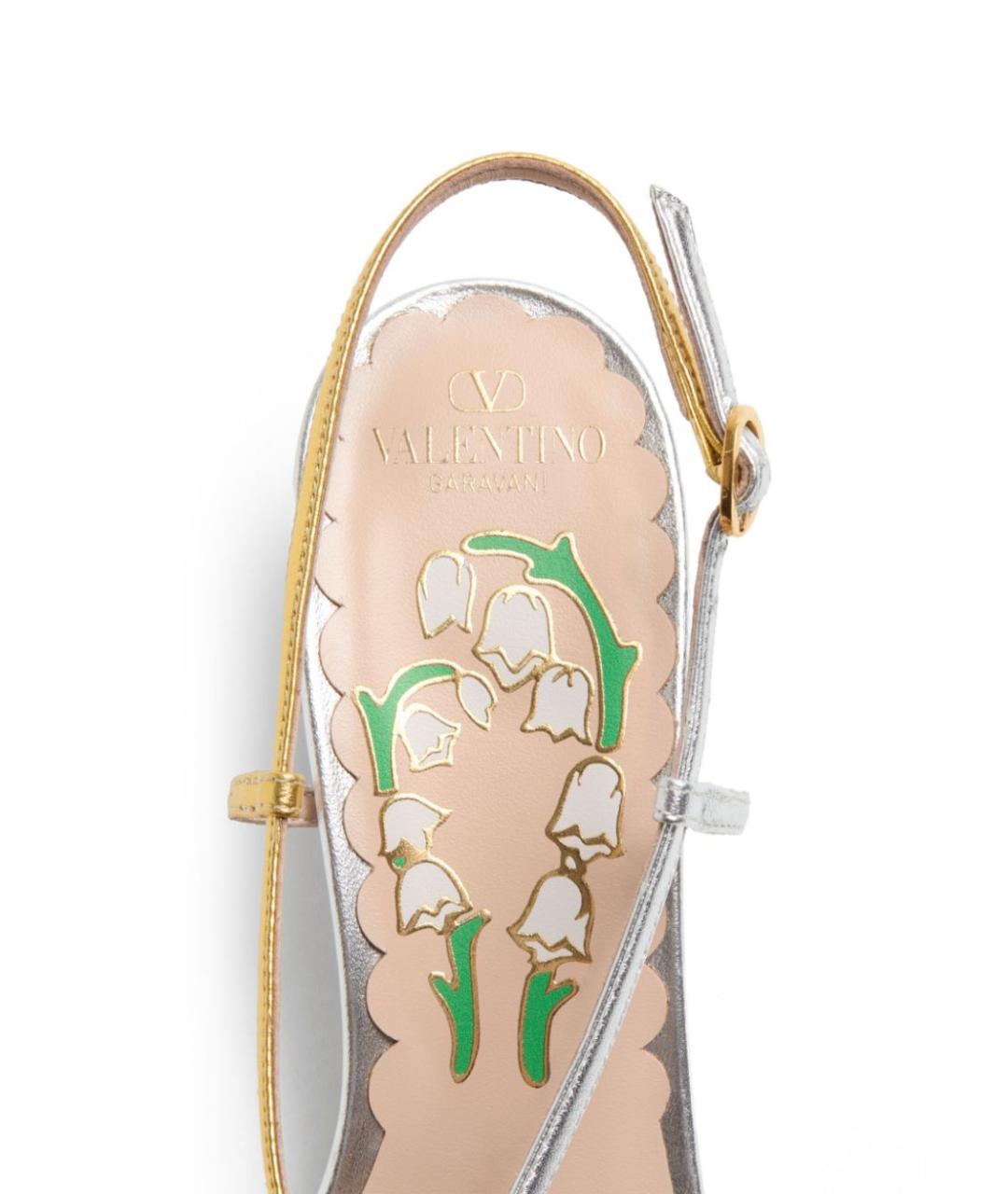 VALENTINO Черные кожаные туфли, фото 4