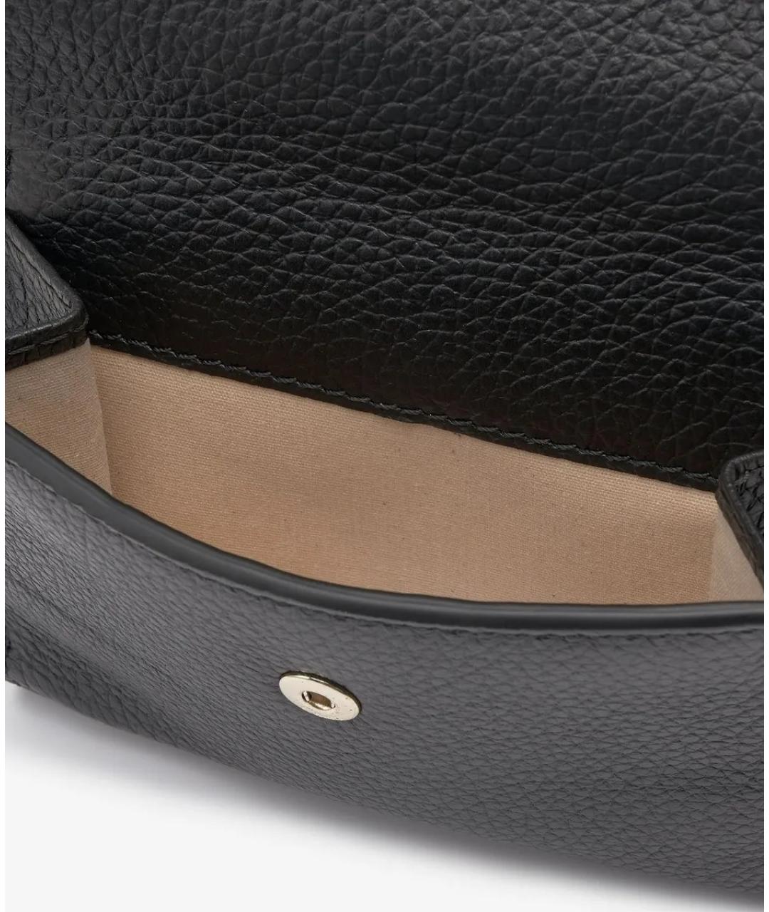 CHLOE Черный кожаный кошелек, фото 4