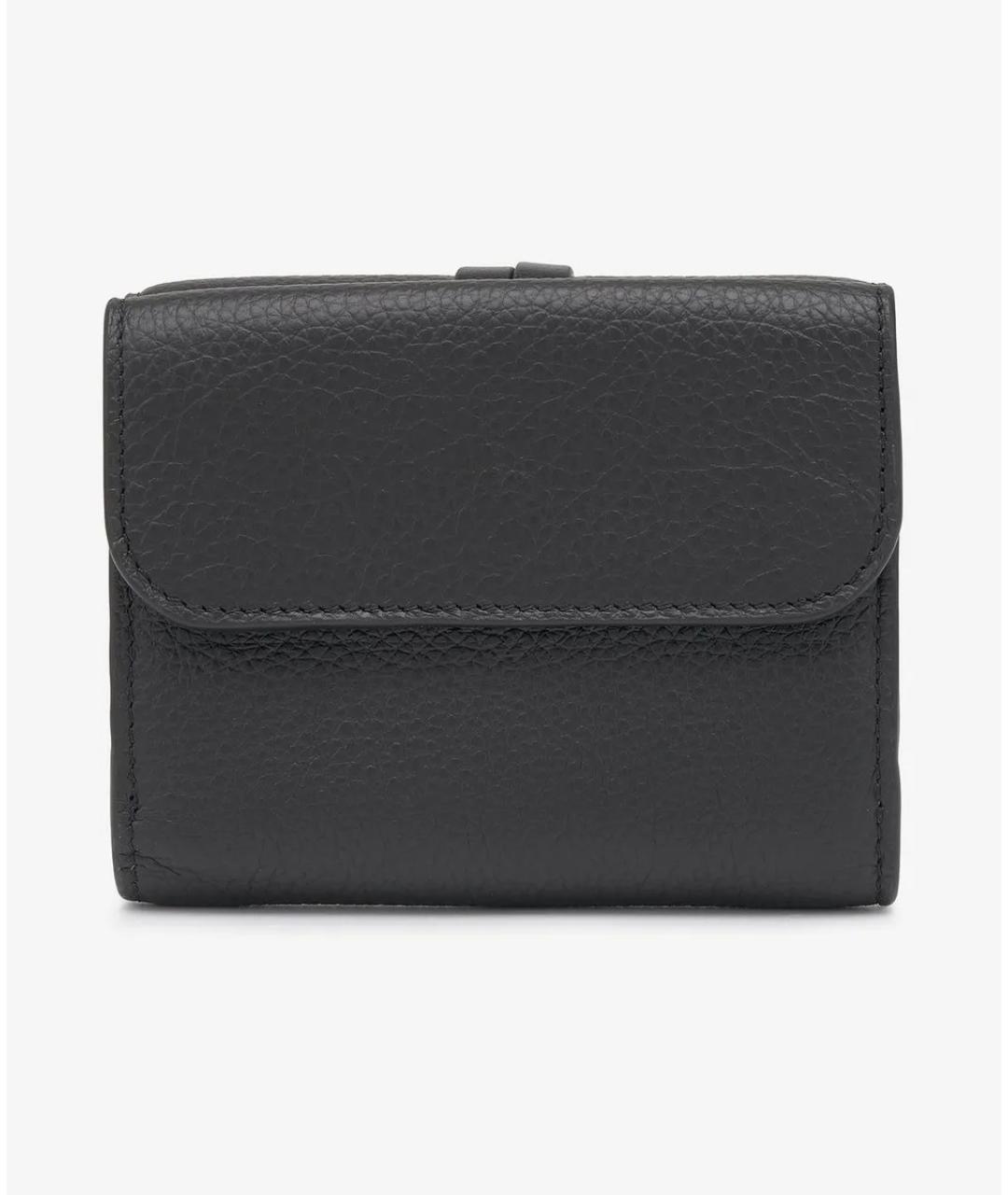 CHLOE Черный кожаный кошелек, фото 2