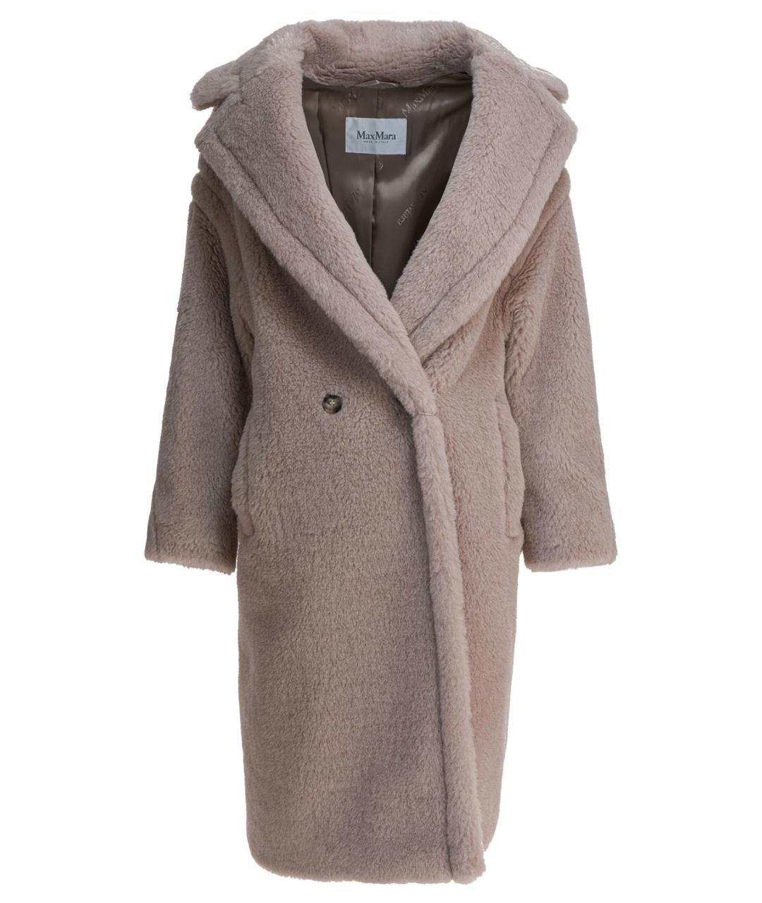 MAX MARA Серое шерстяное пальто, фото 1