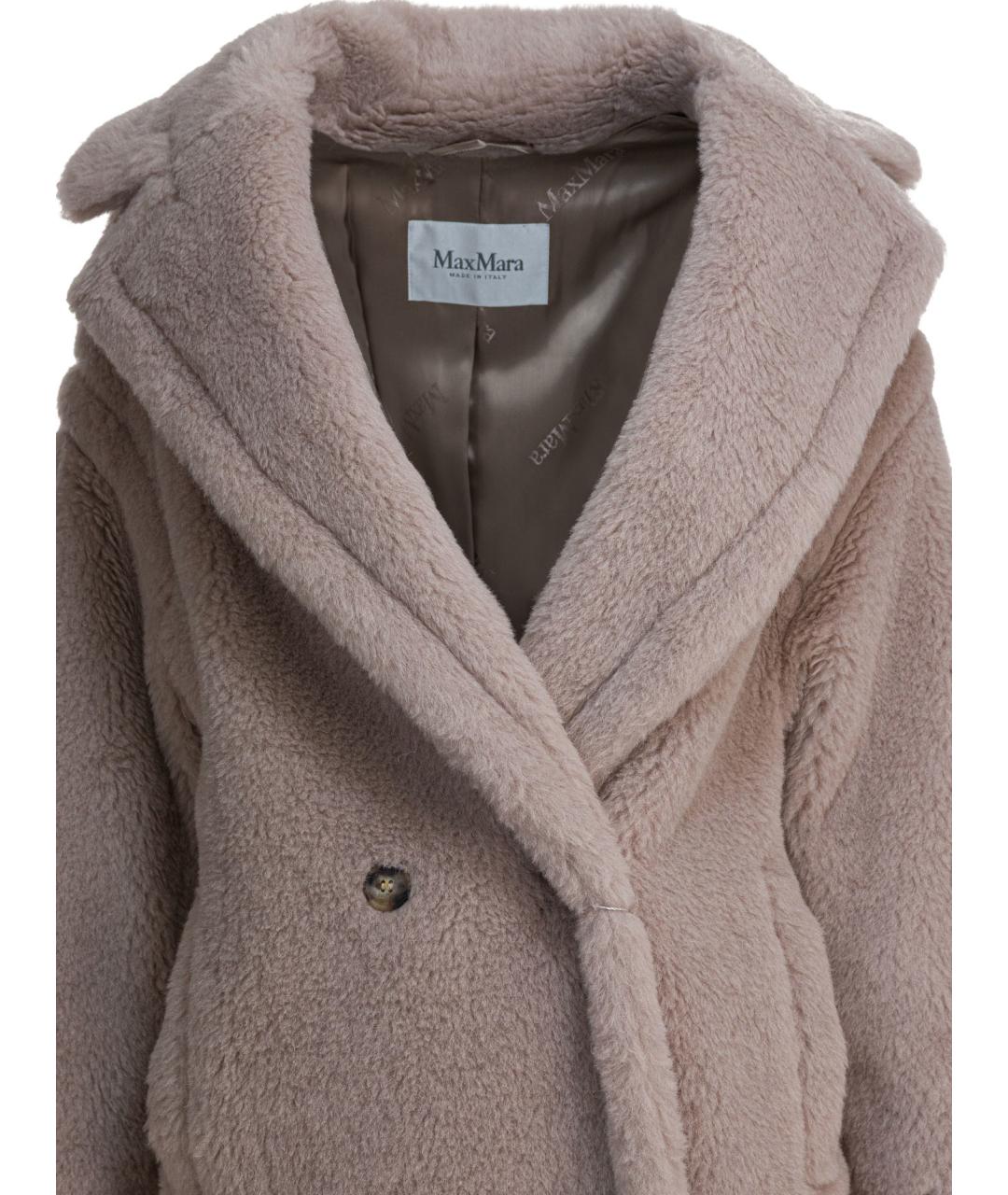 MAX MARA Серое шерстяное пальто, фото 3