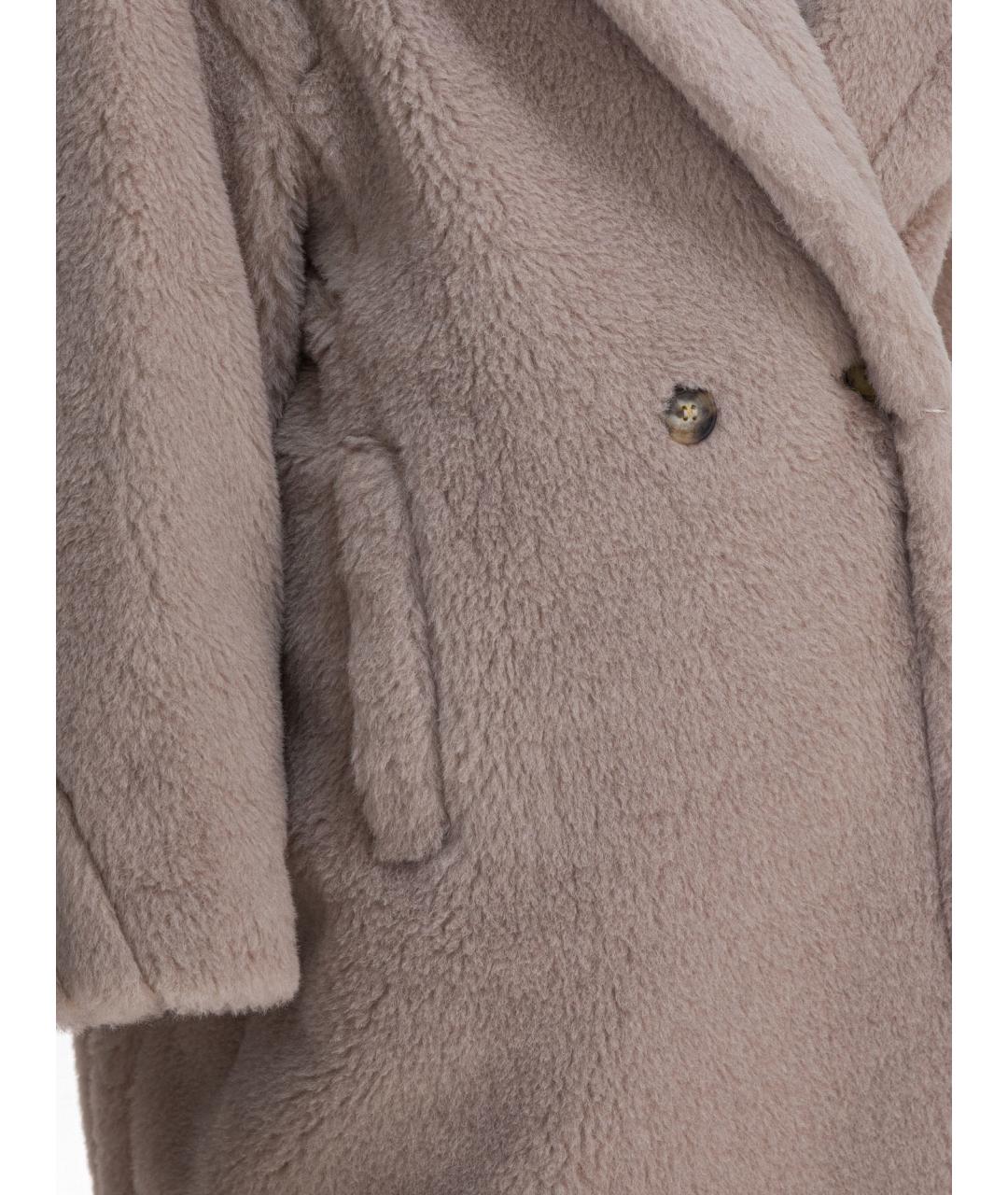 MAX MARA Серое шерстяное пальто, фото 4