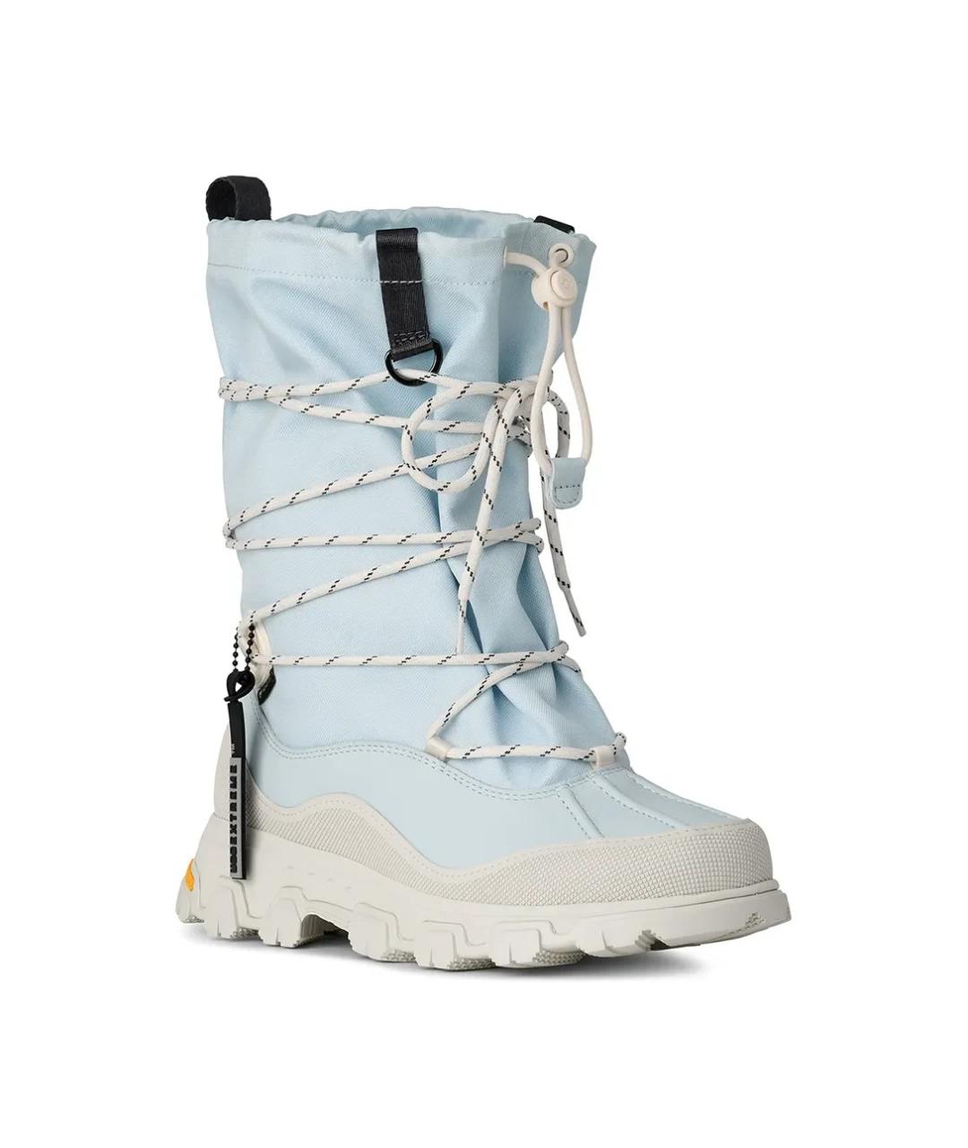 UGG AUSTRALIA Голубые текстильные сапоги, фото 2