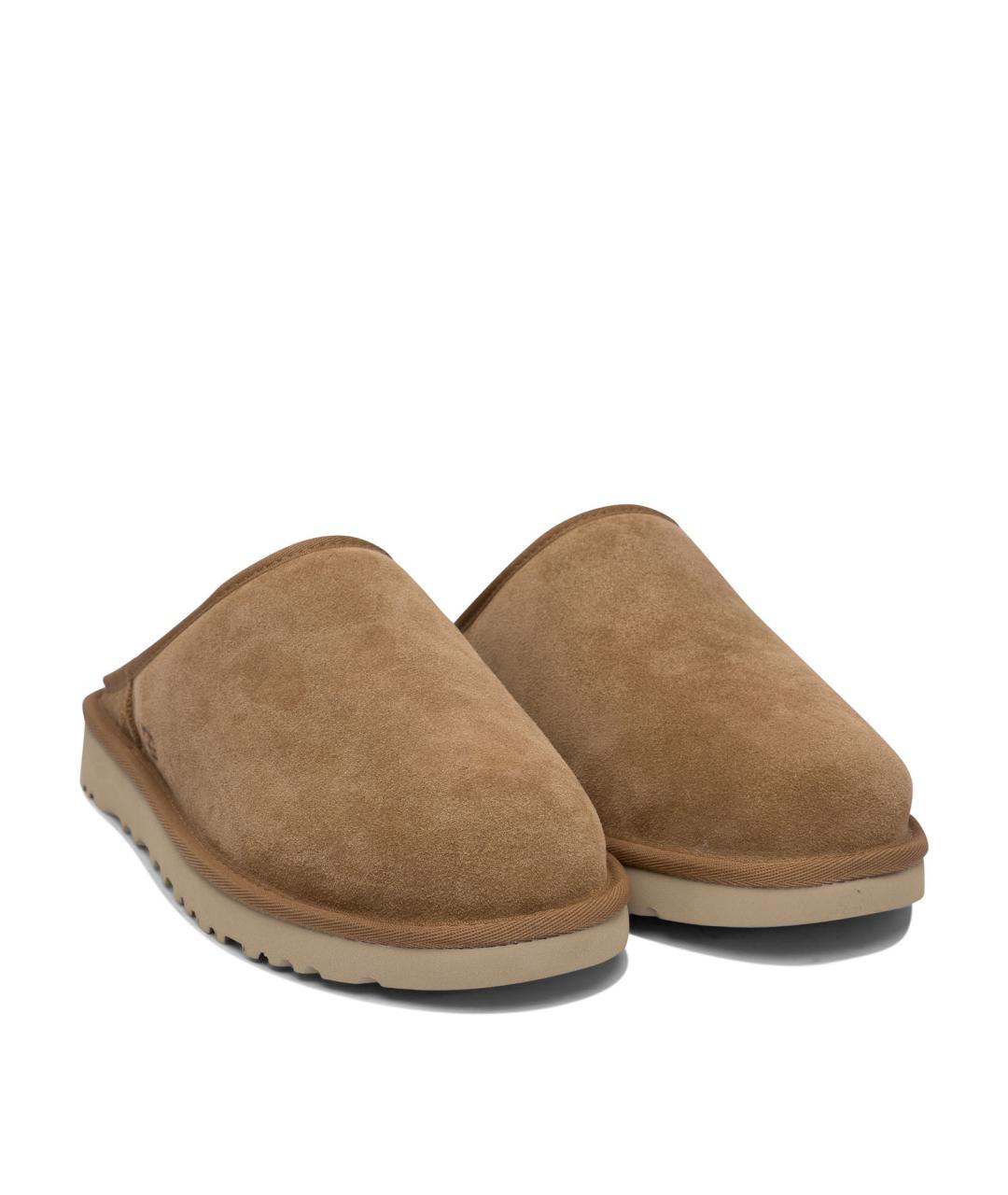 UGG AUSTRALIA Коричневые замшевые низкие ботинки, фото 2