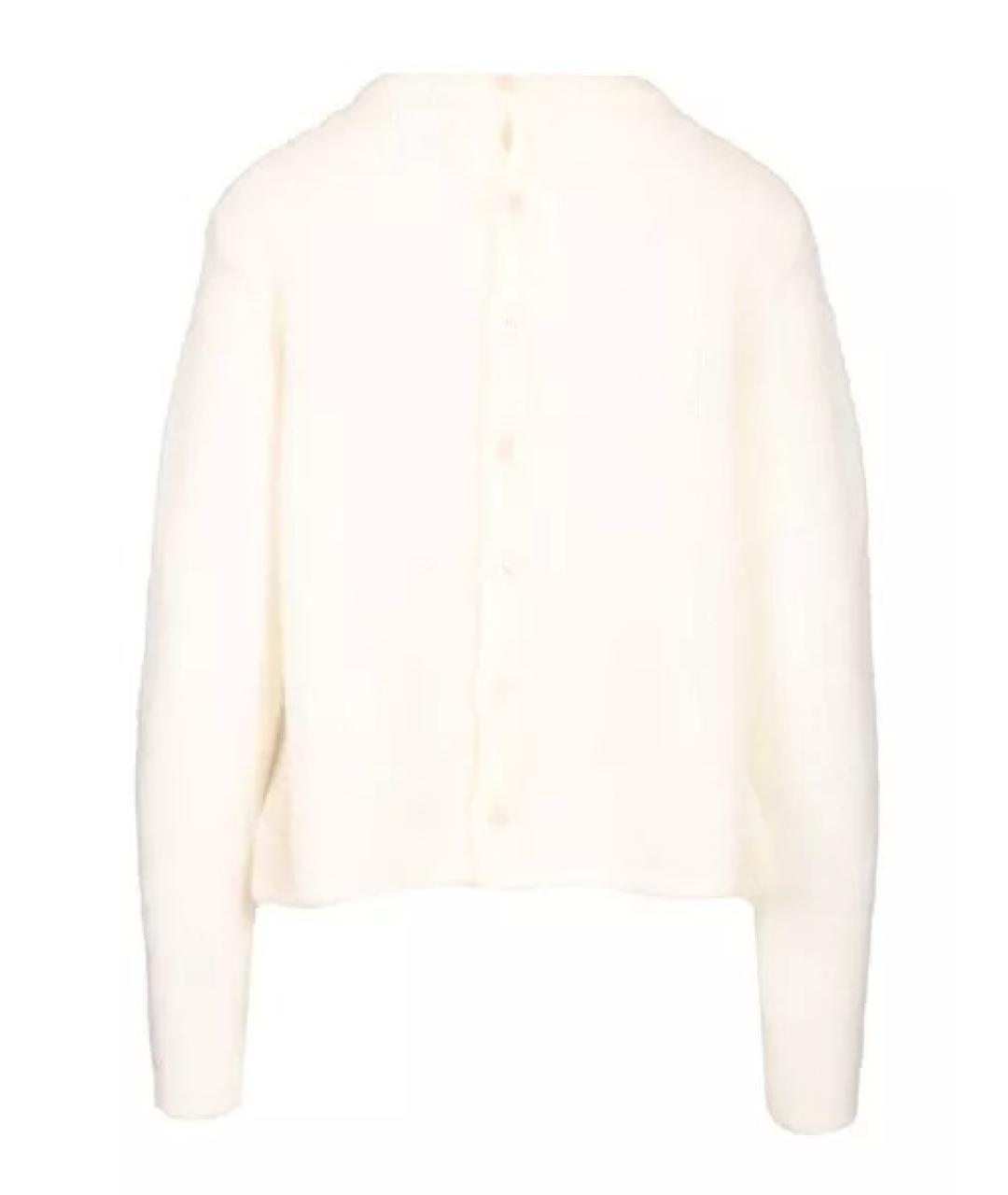 LOEWE Белый шерстяной кардиган, фото 2