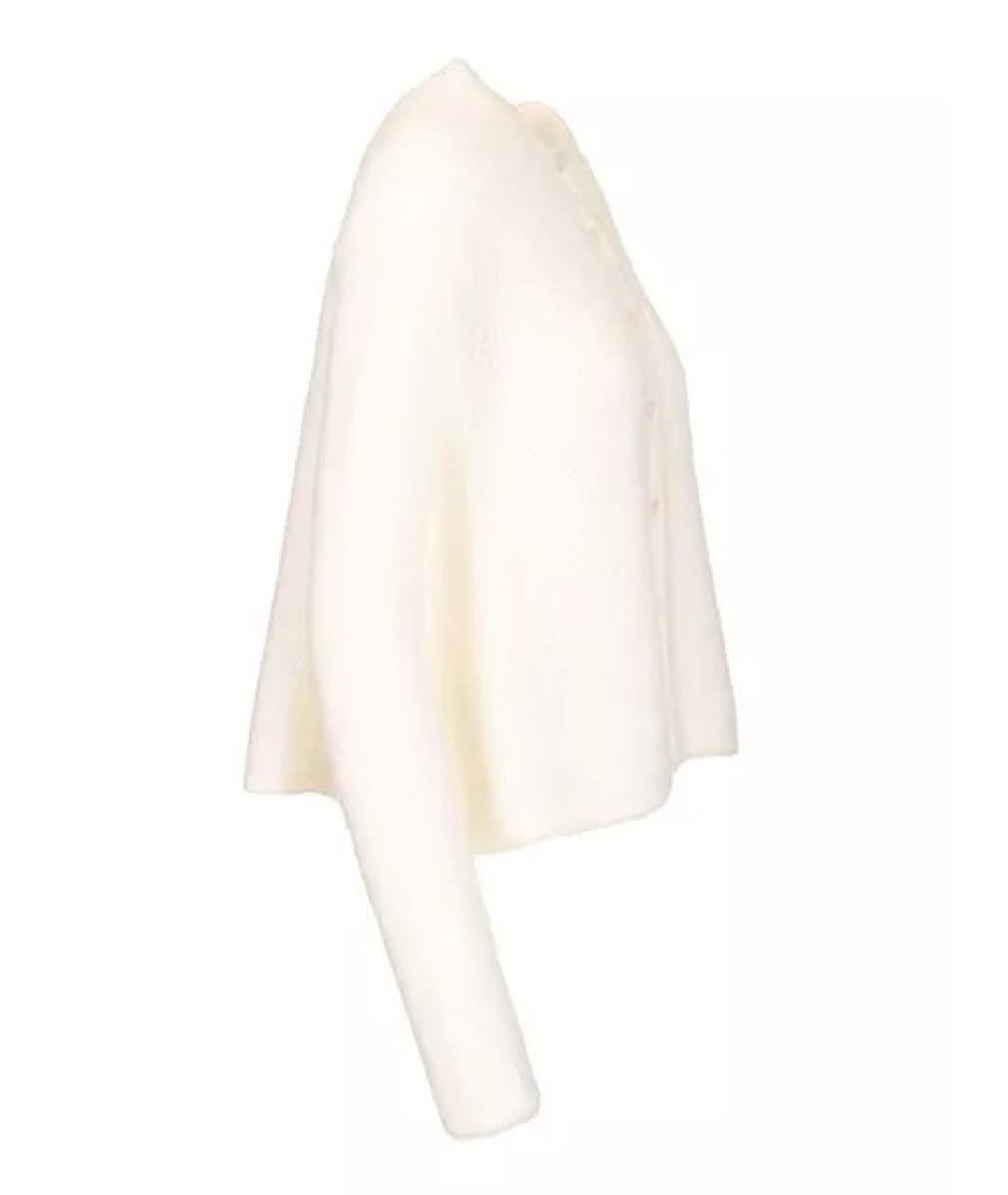 LOEWE Белый шерстяной кардиган, фото 3