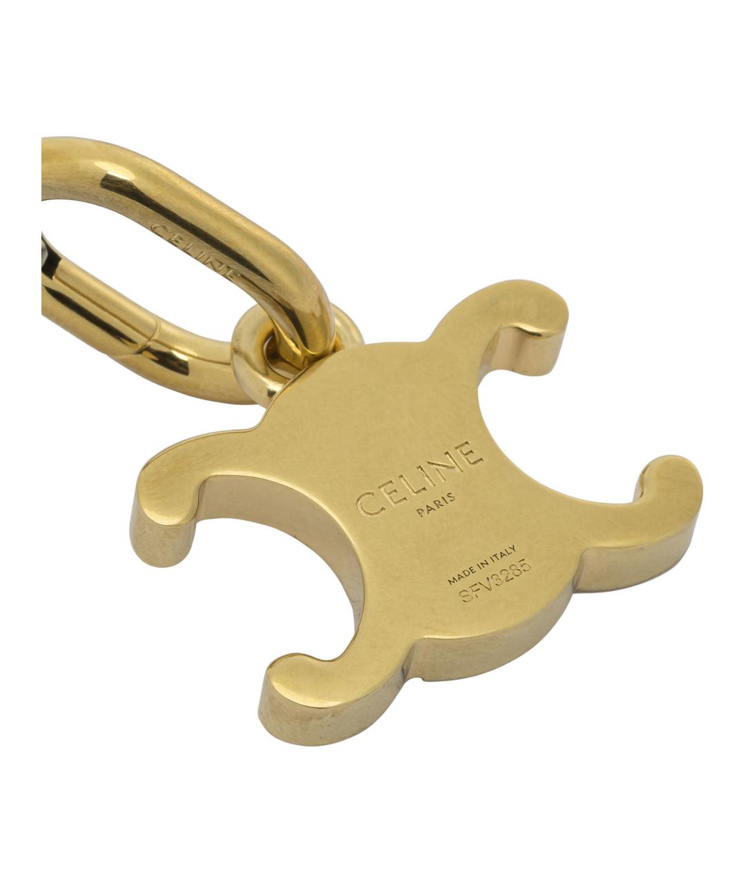 CELINE Золотой брелок, фото 2