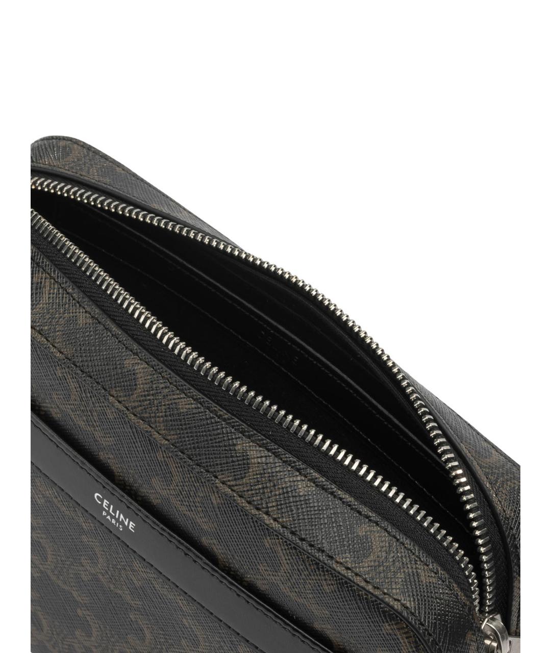 CELINE Черная сумка на плечо, фото 5