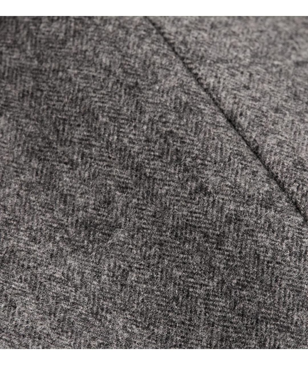 CHRISTIAN DIOR Серый шерстяной пиджак, фото 2