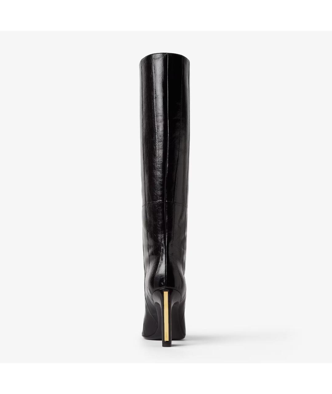 FENDI Черные кожаные сапоги, фото 3