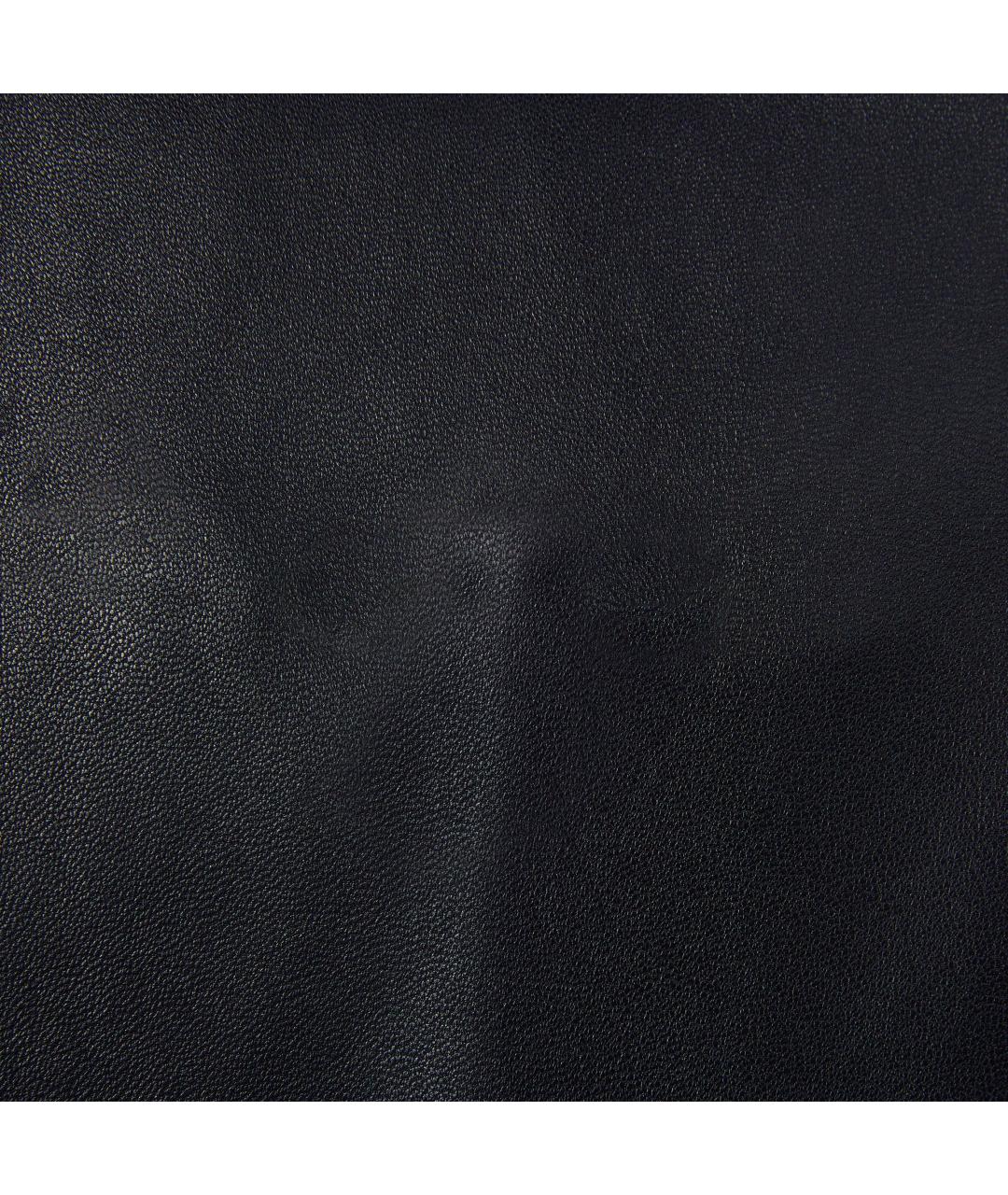 GUCCI Темно-синяя кожаная куртка, фото 4