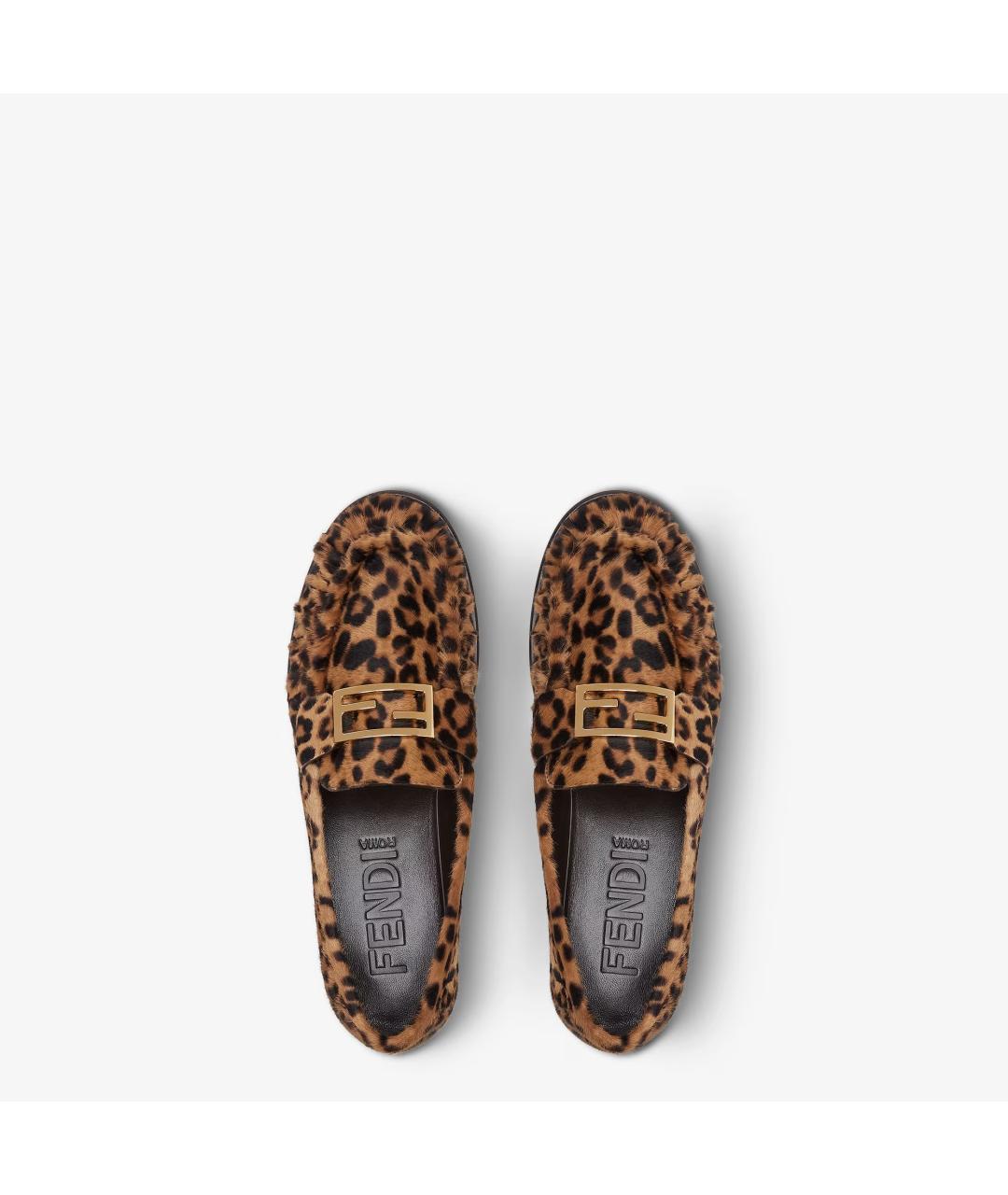 FENDI Мульти лоферы, фото 4