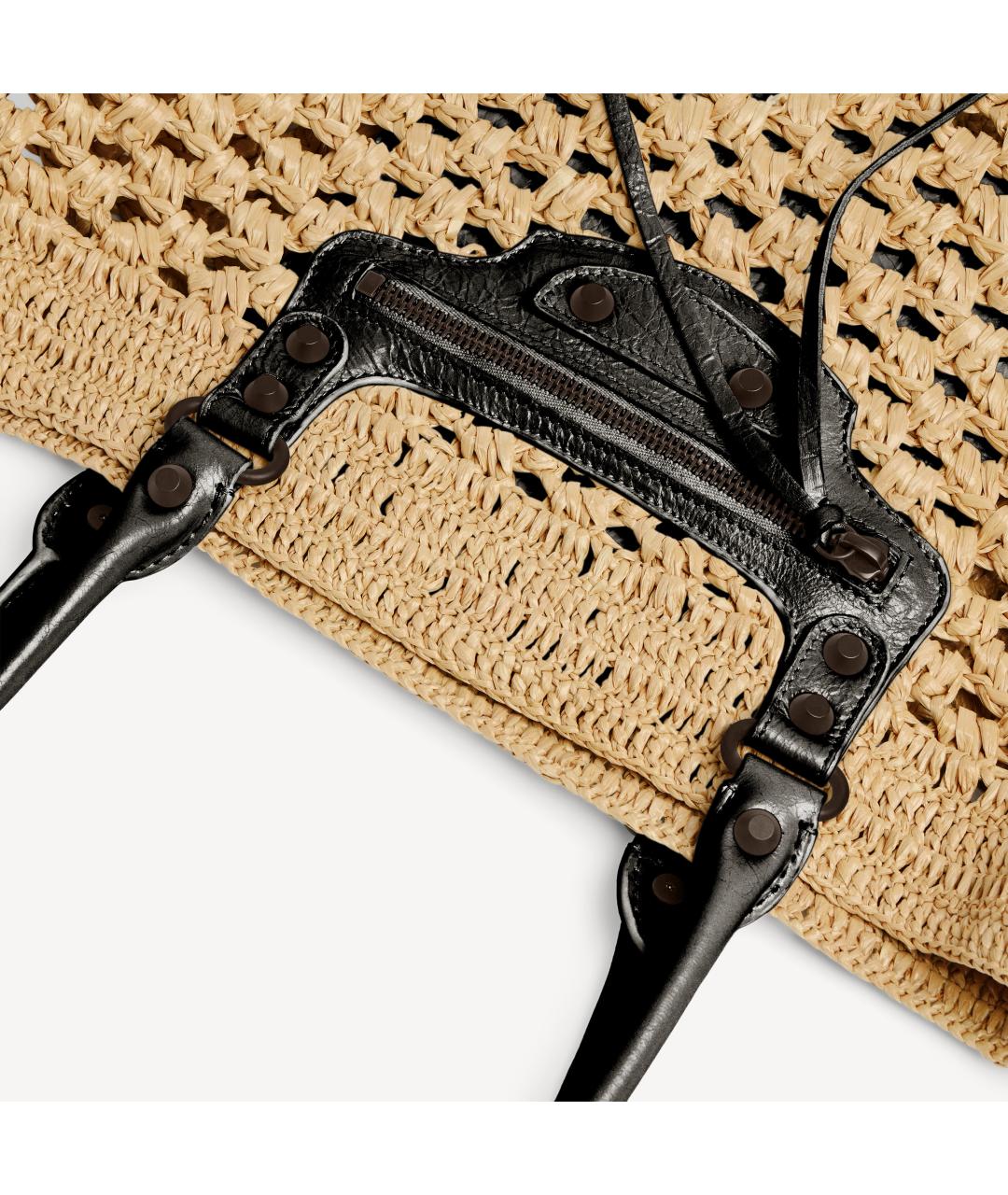 BALENCIAGA Бежевая сумка тоут, фото 5