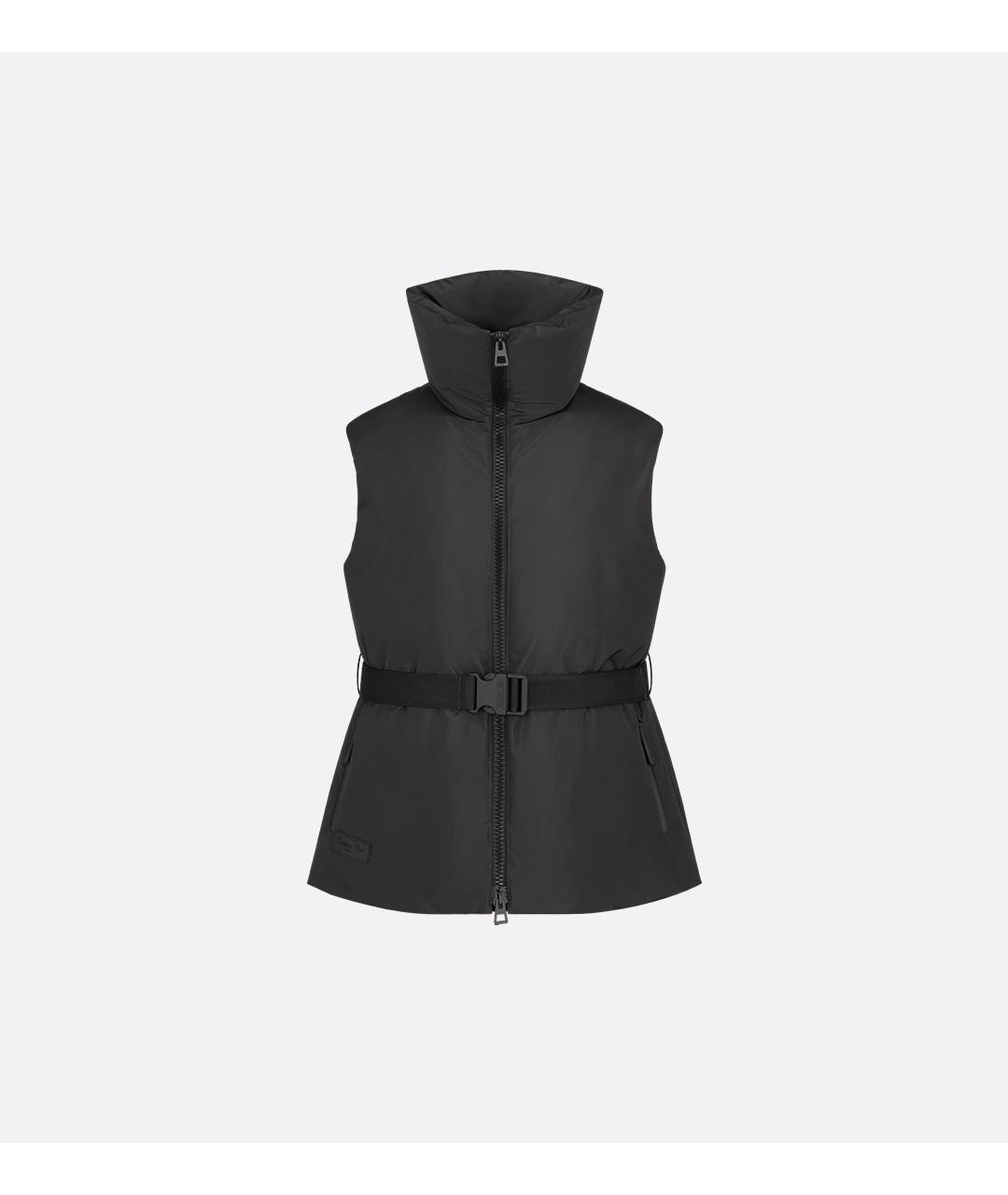 CHRISTIAN DIOR Черный полиэстеровый жилет, фото 1