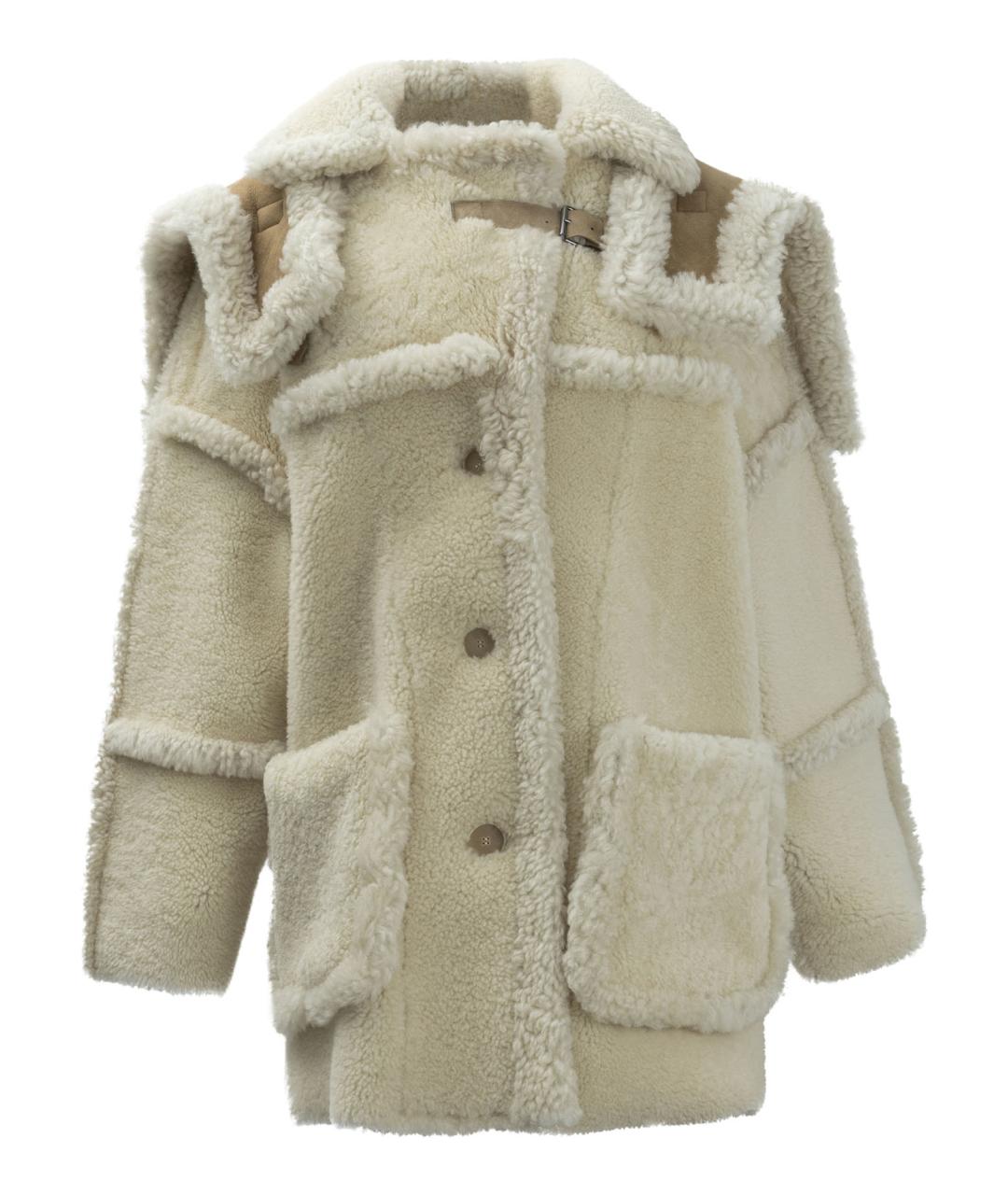 CHRISTIAN DIOR Белая шерстяная куртка, фото 1