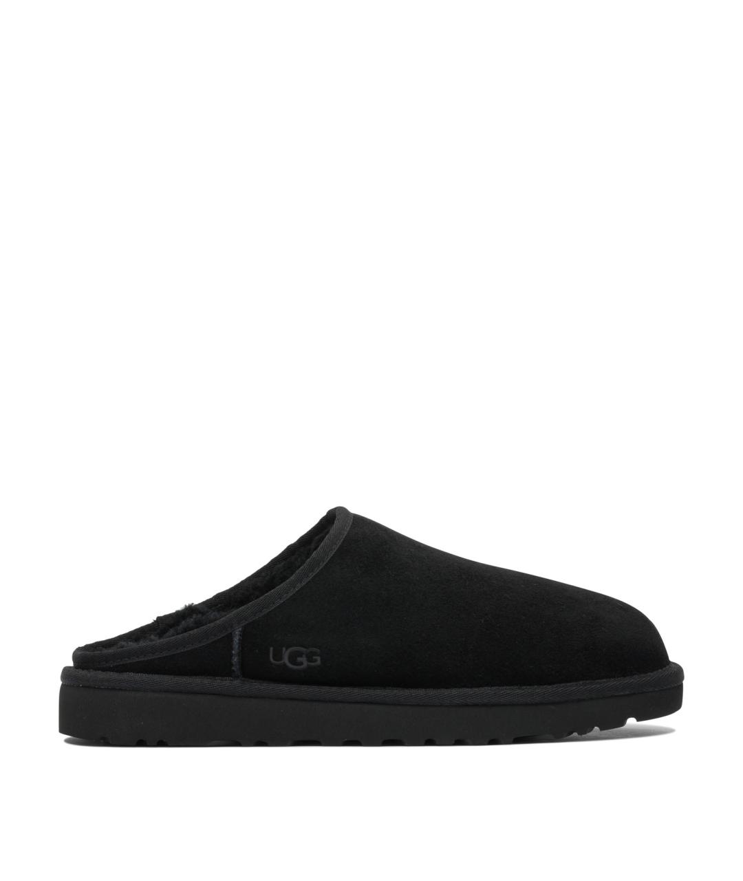 UGG AUSTRALIA Черные замшевые низкие ботинки, фото 1