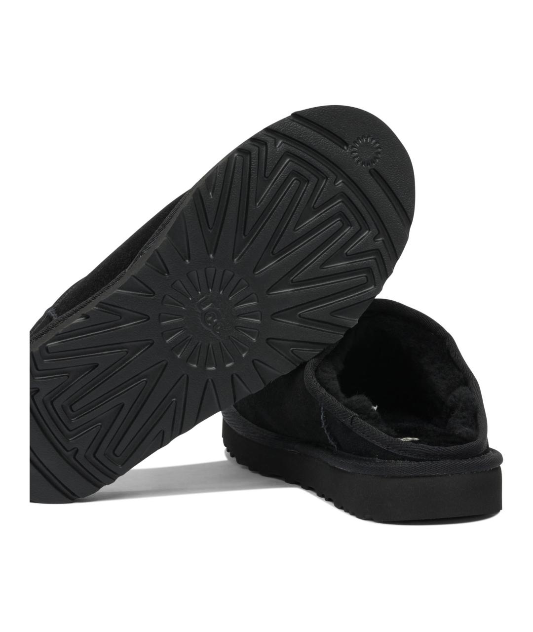 UGG AUSTRALIA Черные замшевые низкие ботинки, фото 5