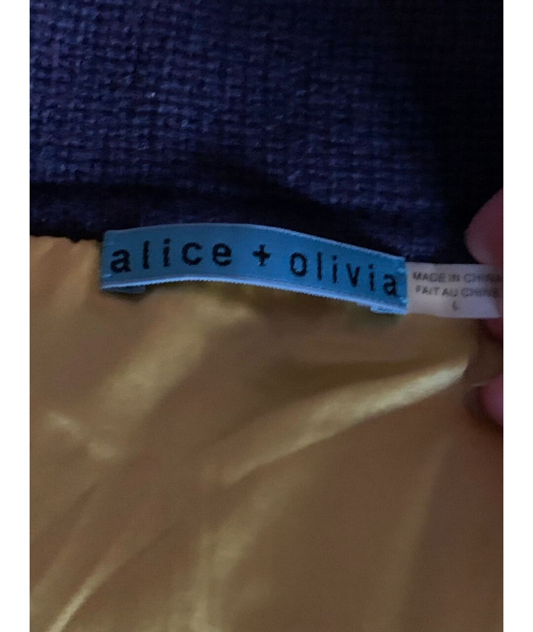ALICE+OLIVIA Фиолетовый шерстяной кардиган, фото 7