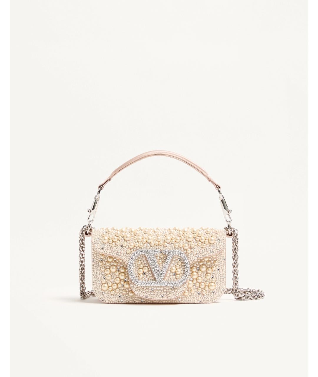 VALENTINO Бежевая сумка через плечо, фото 5