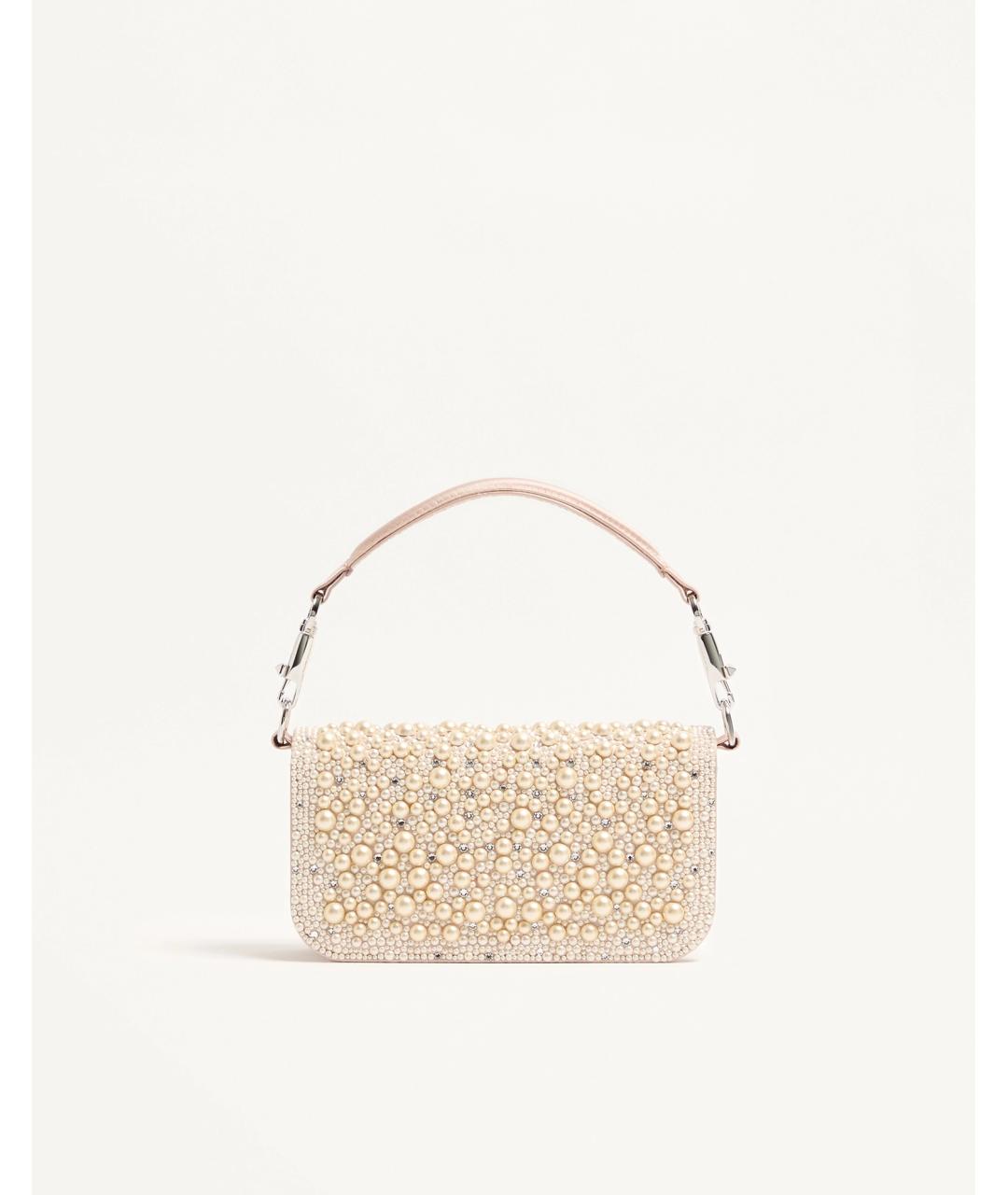 VALENTINO Бежевая сумка через плечо, фото 4