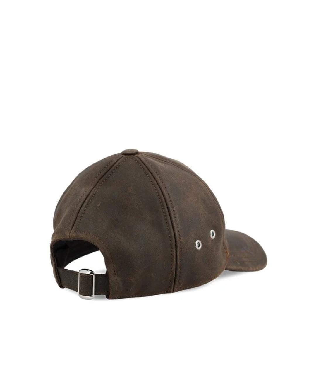 CELINE Коричневая хлопковая кепка/бейсболка, фото 3