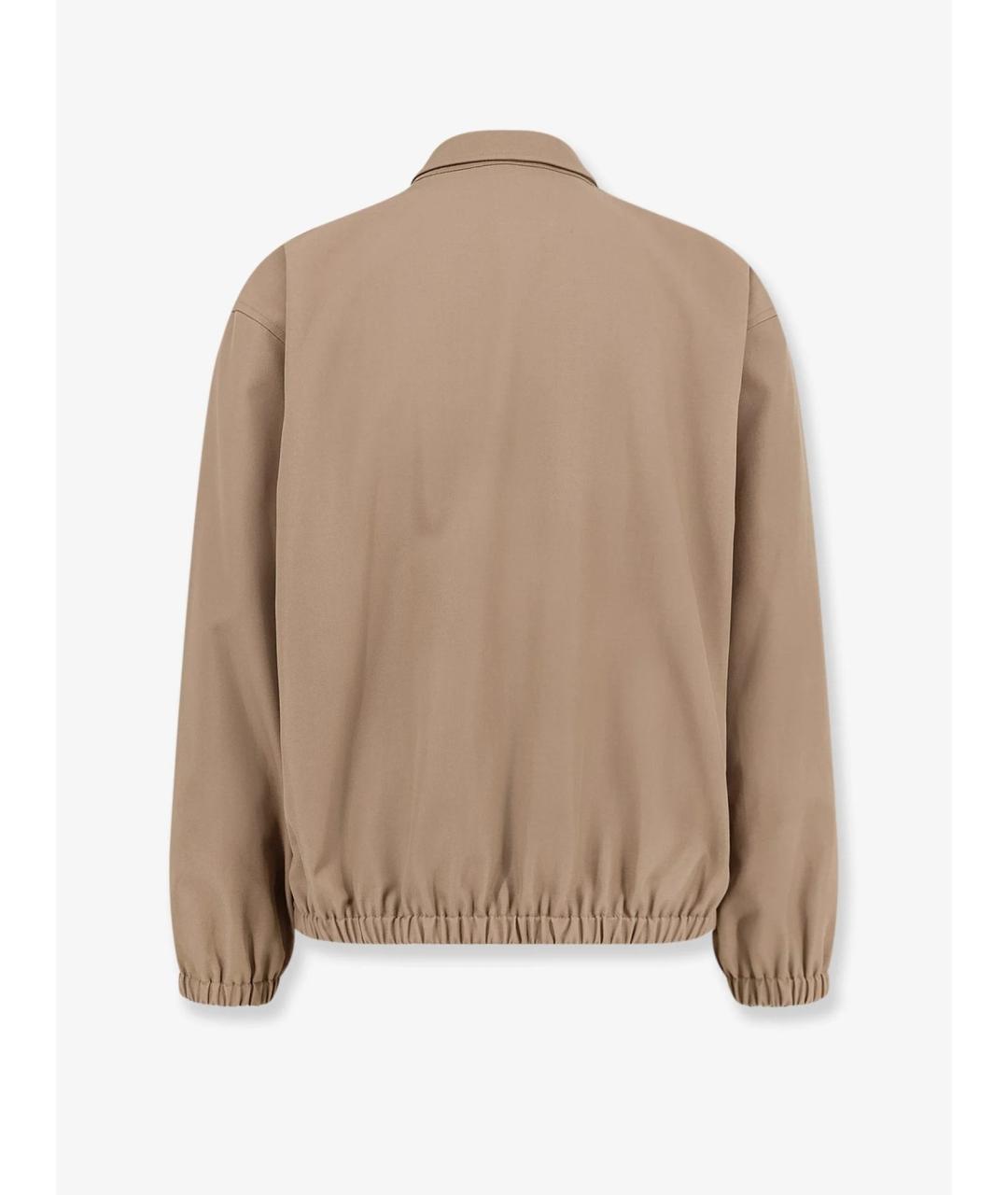 CELINE Бежевая шерстяная куртка, фото 2