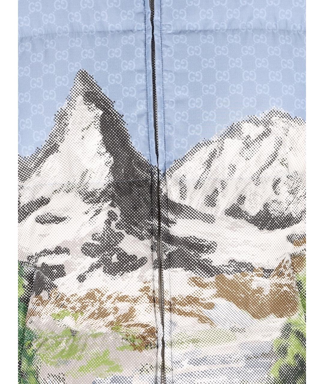 GUCCI Мульти полиамидовый пуховик, фото 4