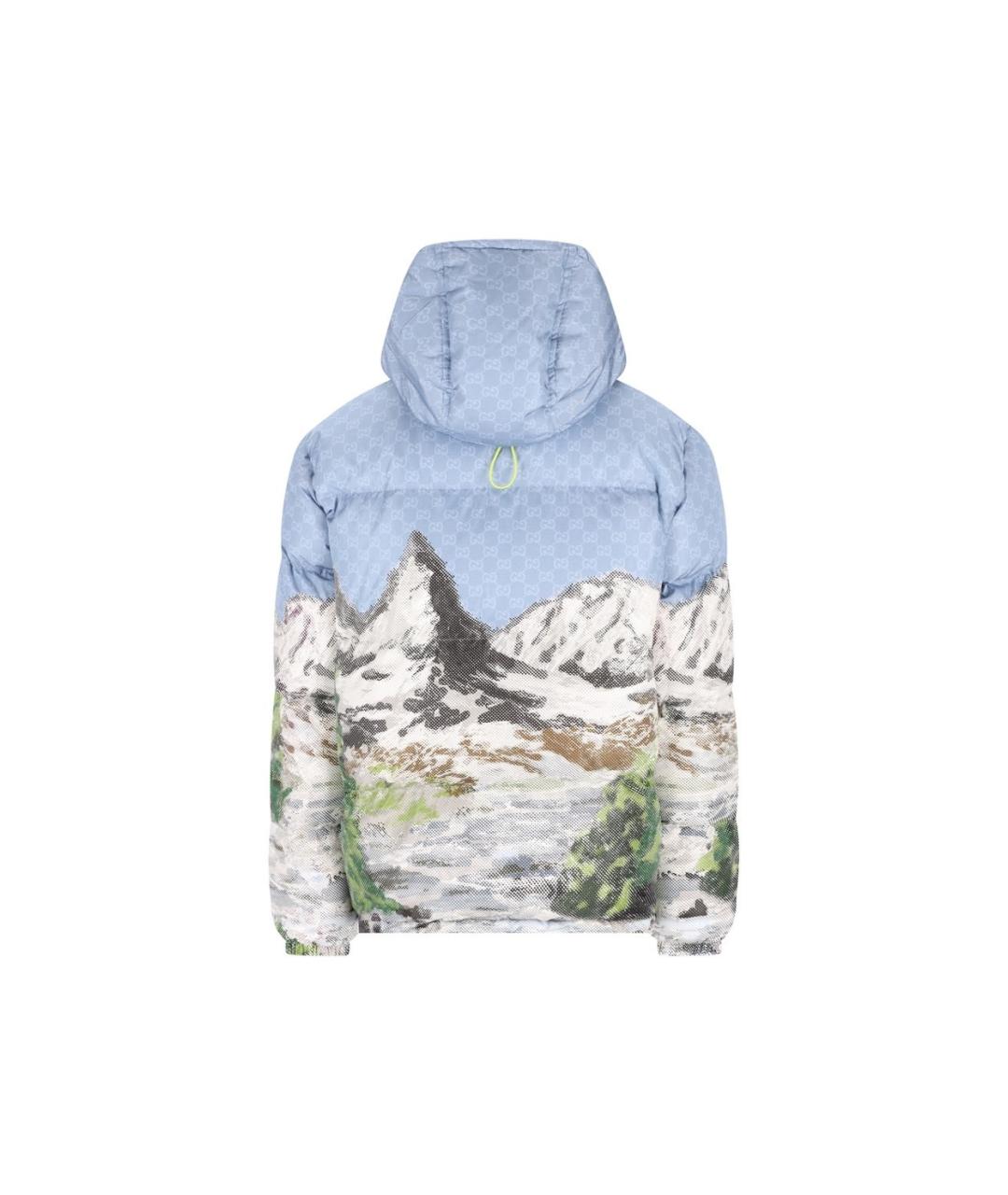 GUCCI Мульти полиамидовый пуховик, фото 2